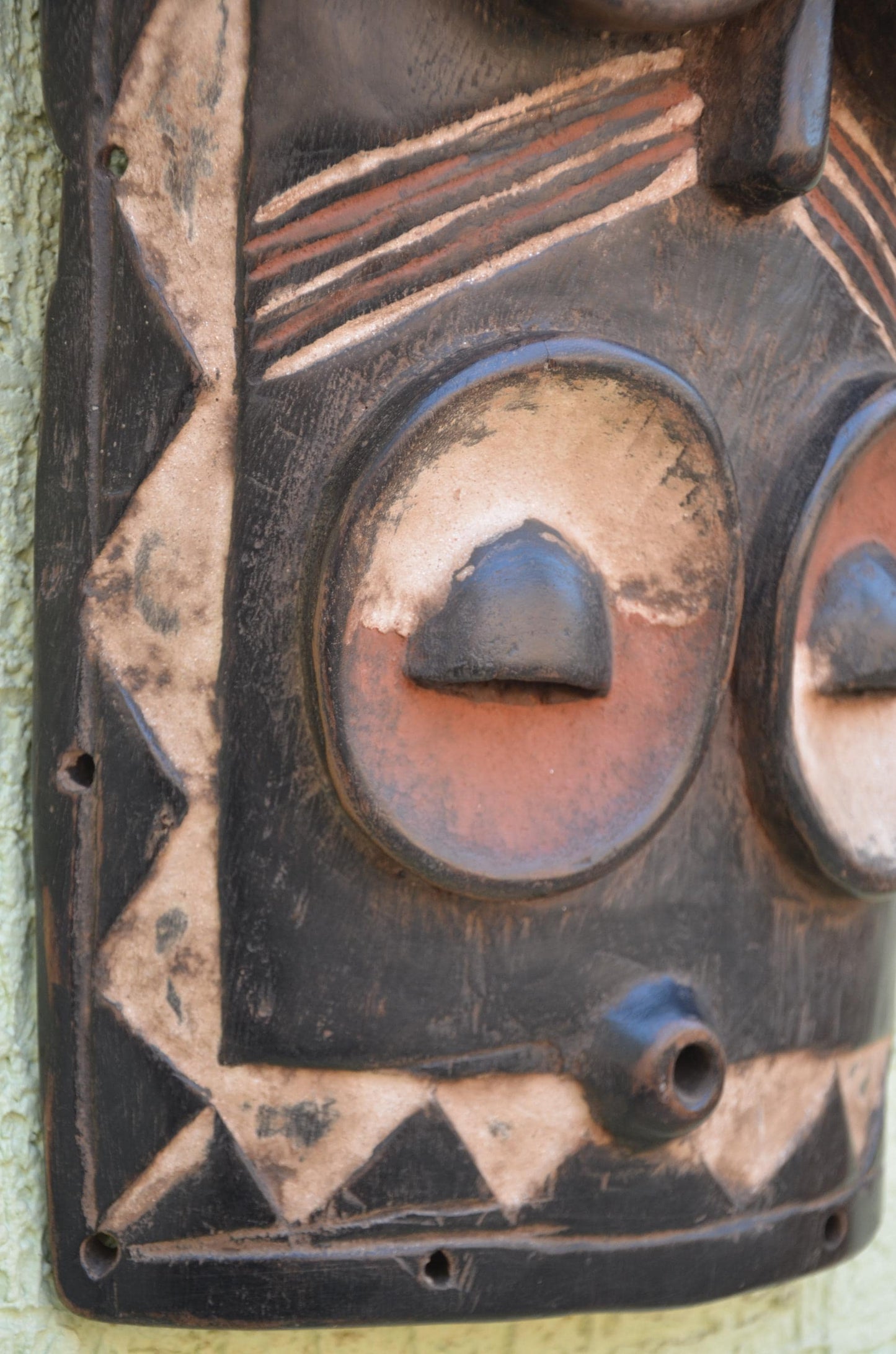 Authentic Emangungu Plank Mask | African Tribal Art