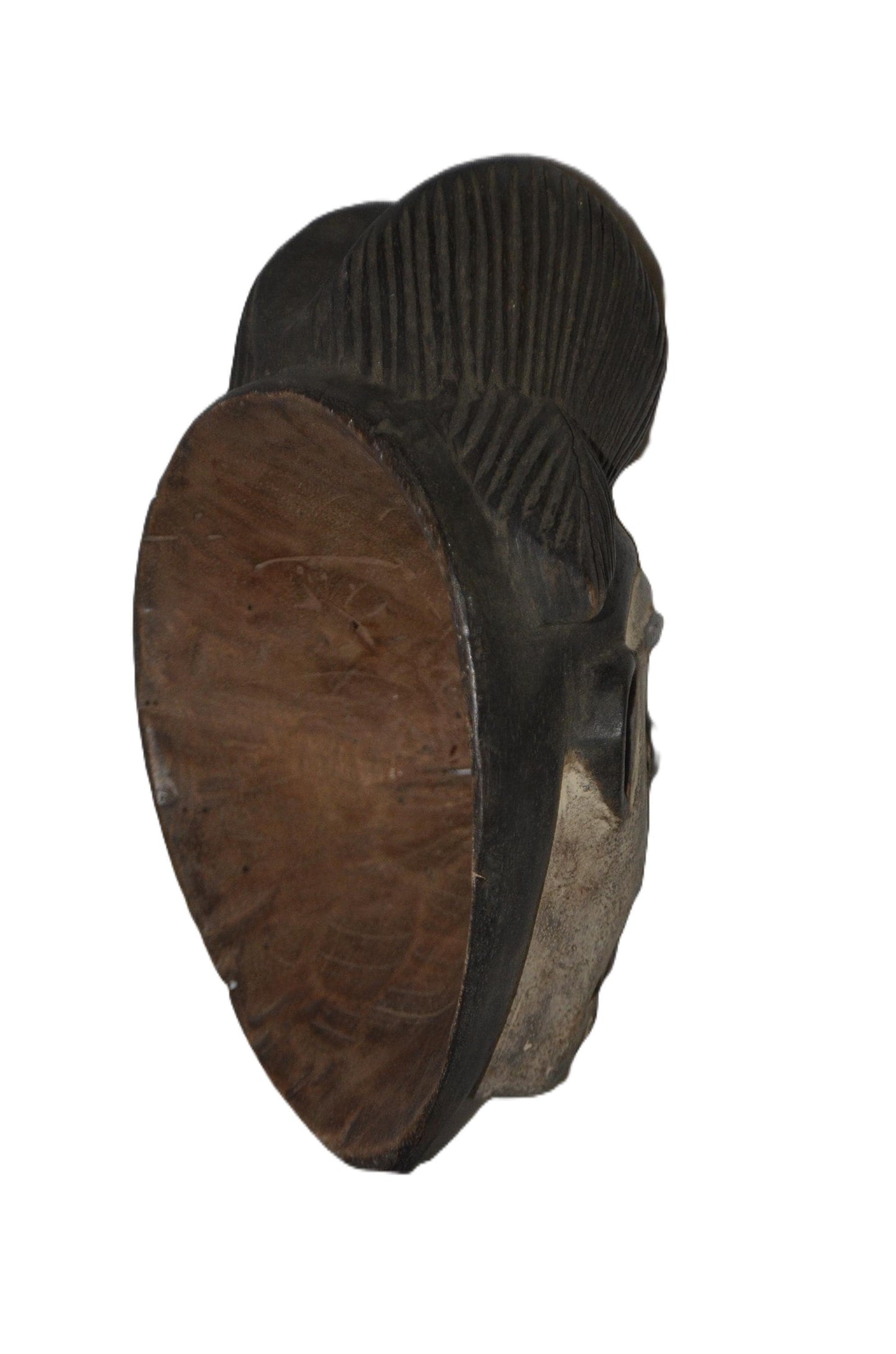 Authentic Bapunu Mask | Traditional Congolese Tribal Art | Hand-Carved Wood
