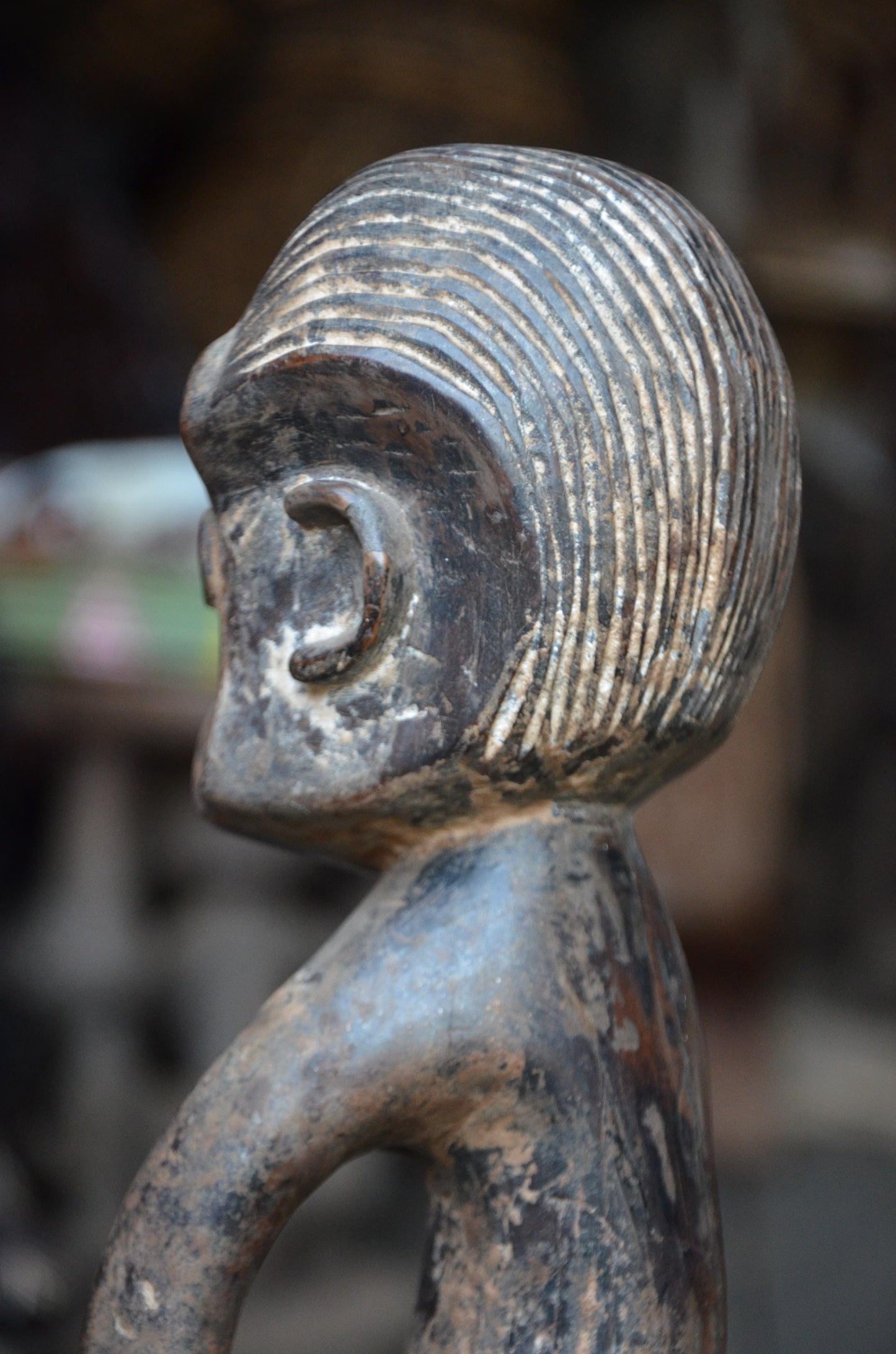Authentic Hemba Statue | Ancestor Singiti Figure | Congolese Tribal Art