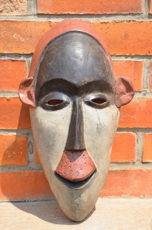 Authentic Fang Face Mask | Gabonese Tribal Art