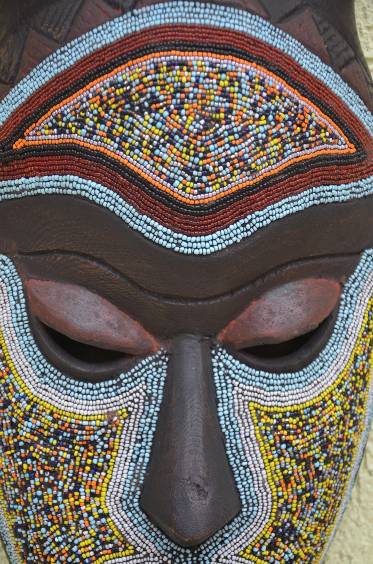 Authentic Lwalwa Tribal Mask | Congolese Art
