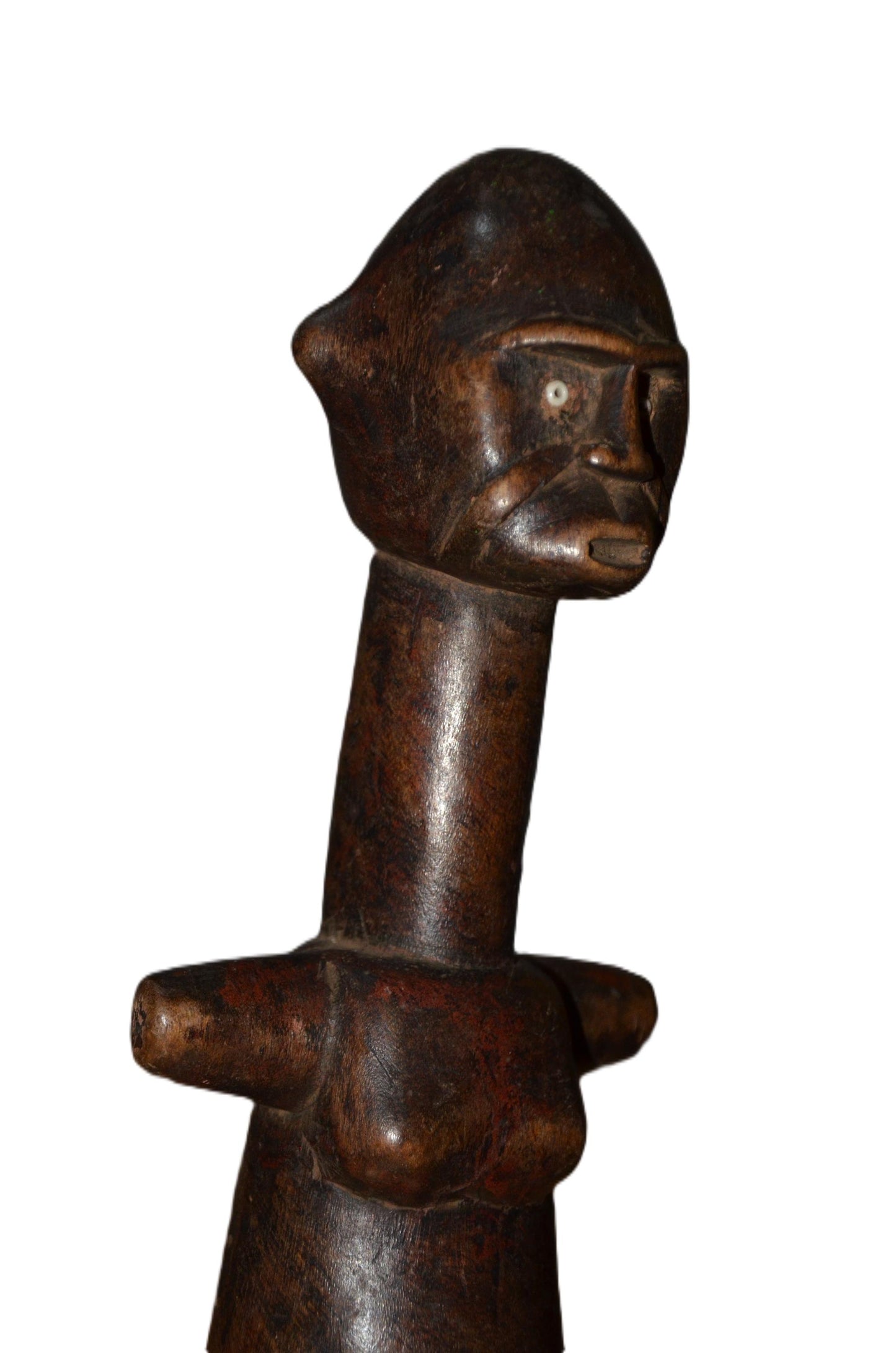 Authentic Congo Statue | Tribal Ancestral Figure | Hand-Carved Wood Art