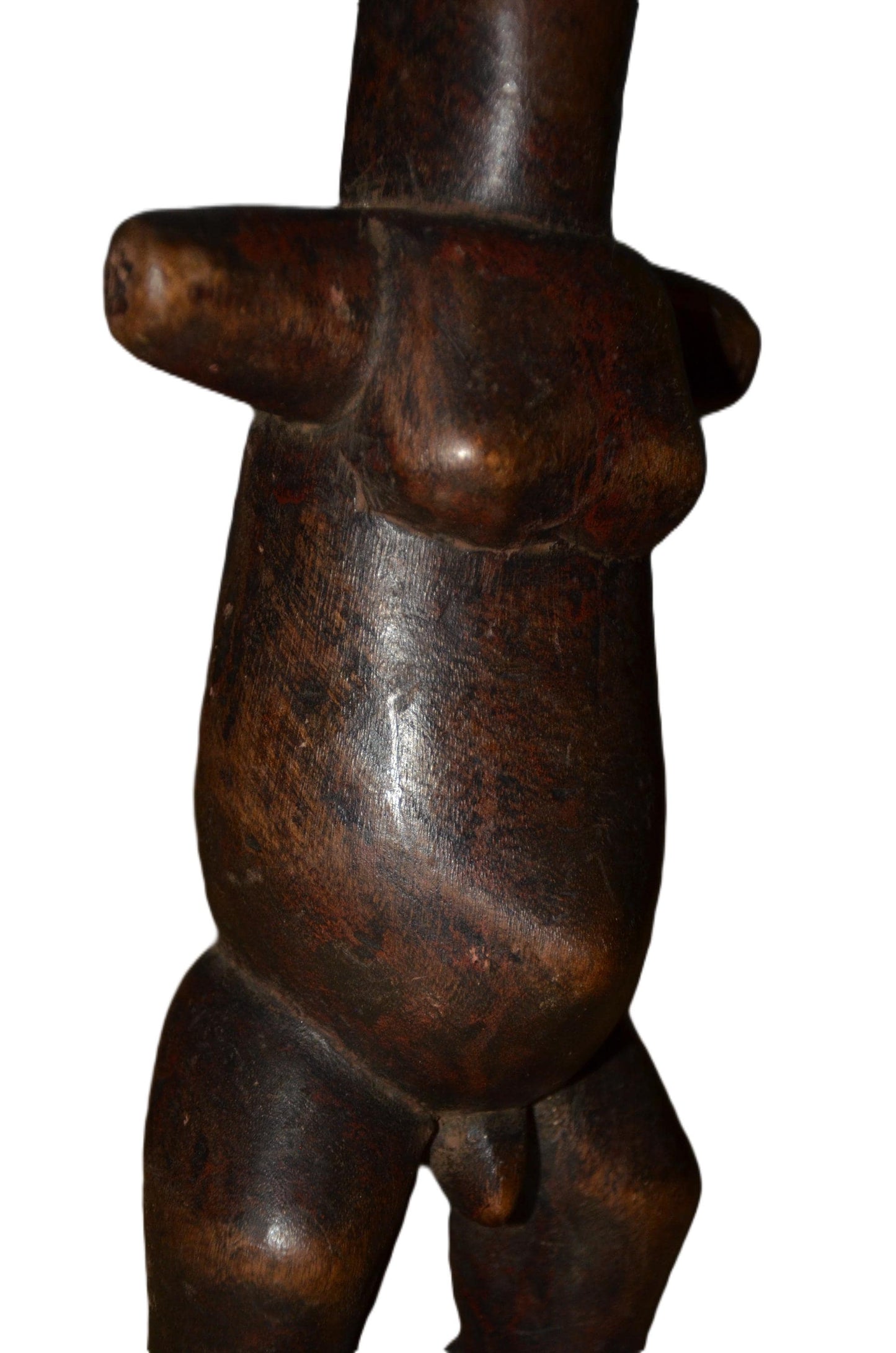 Authentic Congo Statue | Tribal Ancestral Figure | Hand-Carved Wood Art