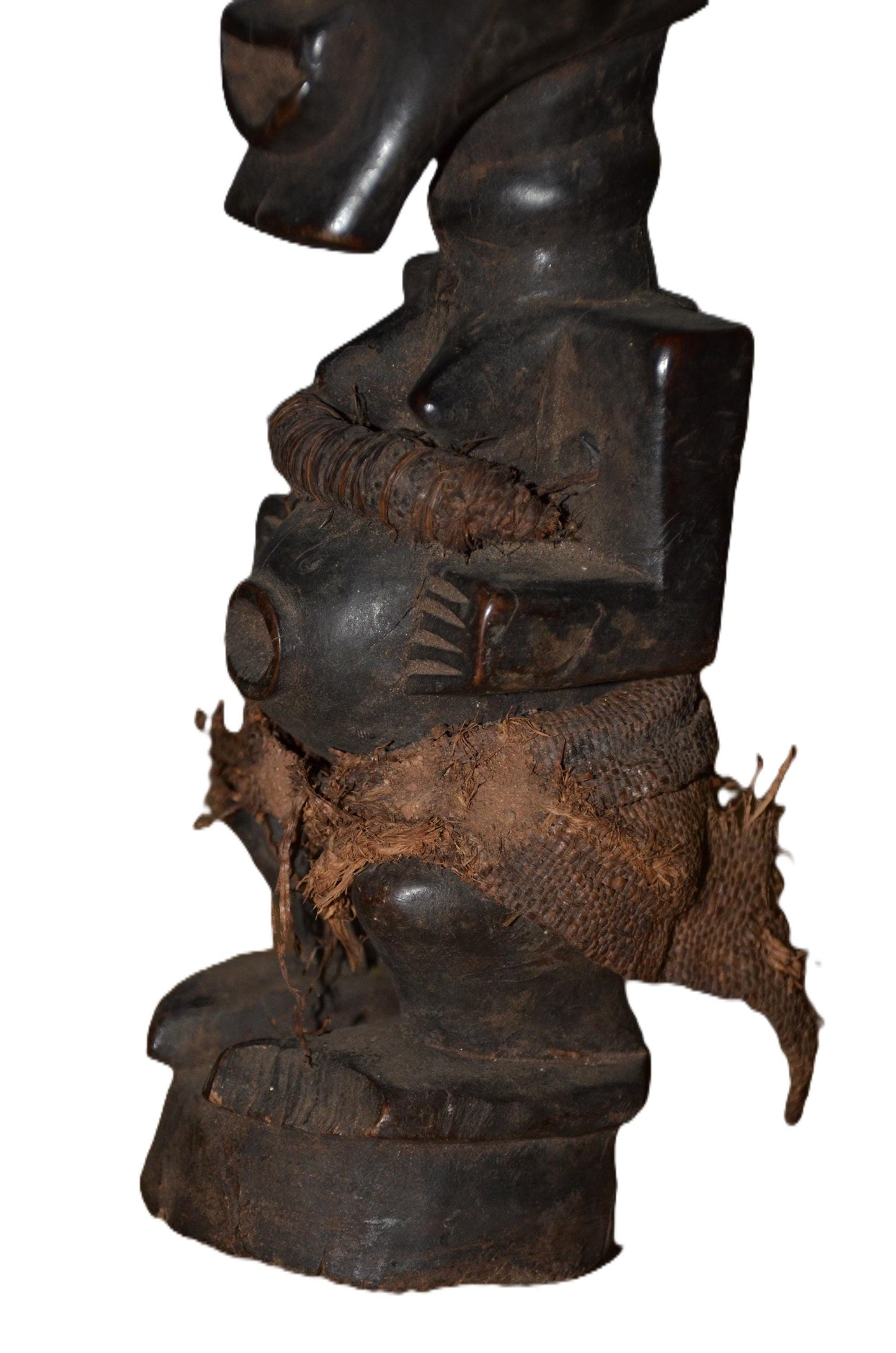 Authentic Songye Statue | Congolese Tribal Art | Hand-Carved Wood Art