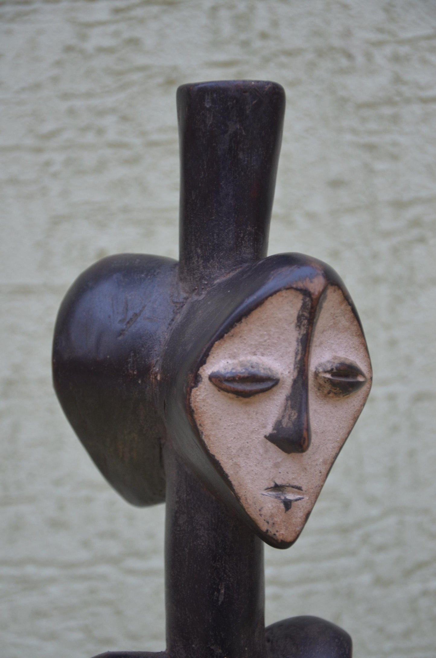 Lega Multi-Headed Wooden Figure | DRC Ethnographic Art