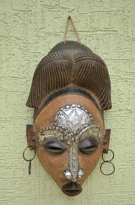 Marka-Style Tribal Mask | African Wooden Art