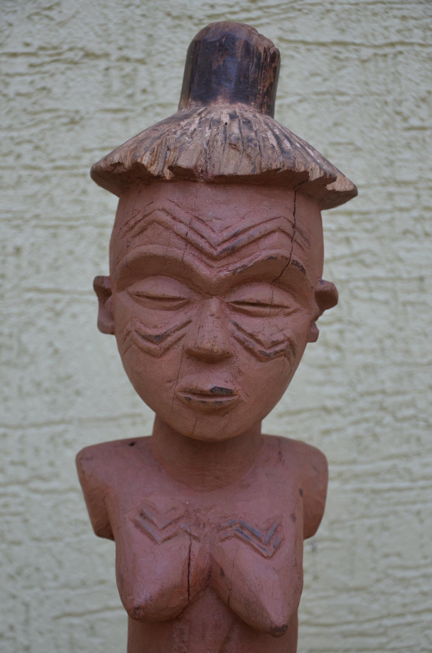 Authentic Chokwe Pende Female Half-Figure | African Art