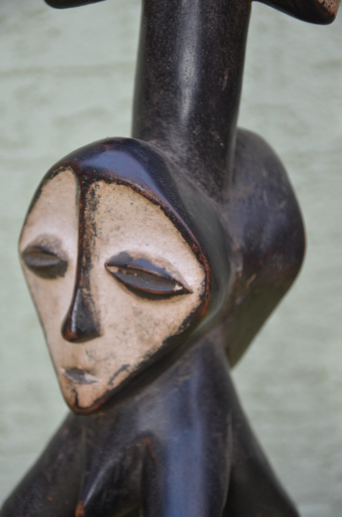 Lega Multi-Headed Wooden Figure | DRC Ethnographic Art