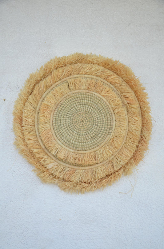 Ubuhivu Wall Art Set | Hand-Carved Wood Panels | Pair of Rwandan Decor