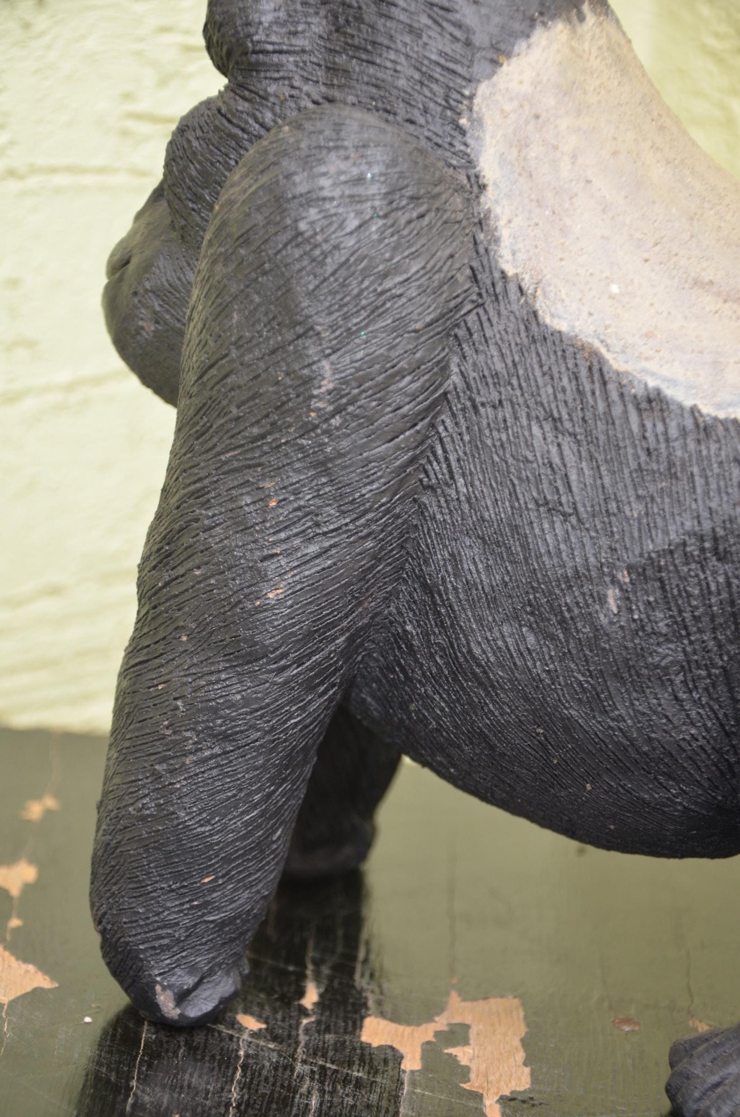 Handcrafted Clay Sculpture | Silverback Gorilla