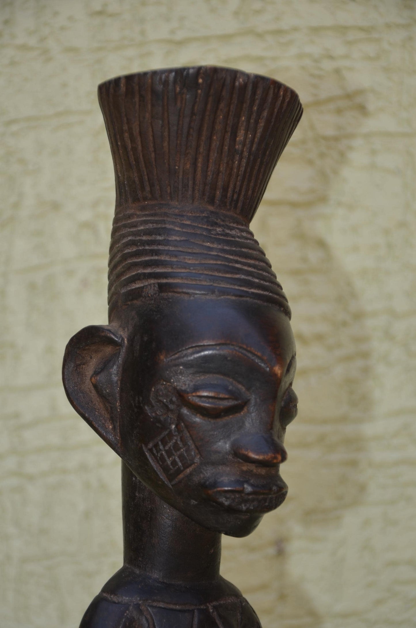 Authentic Mangbetu Female Figure | Congolese Art