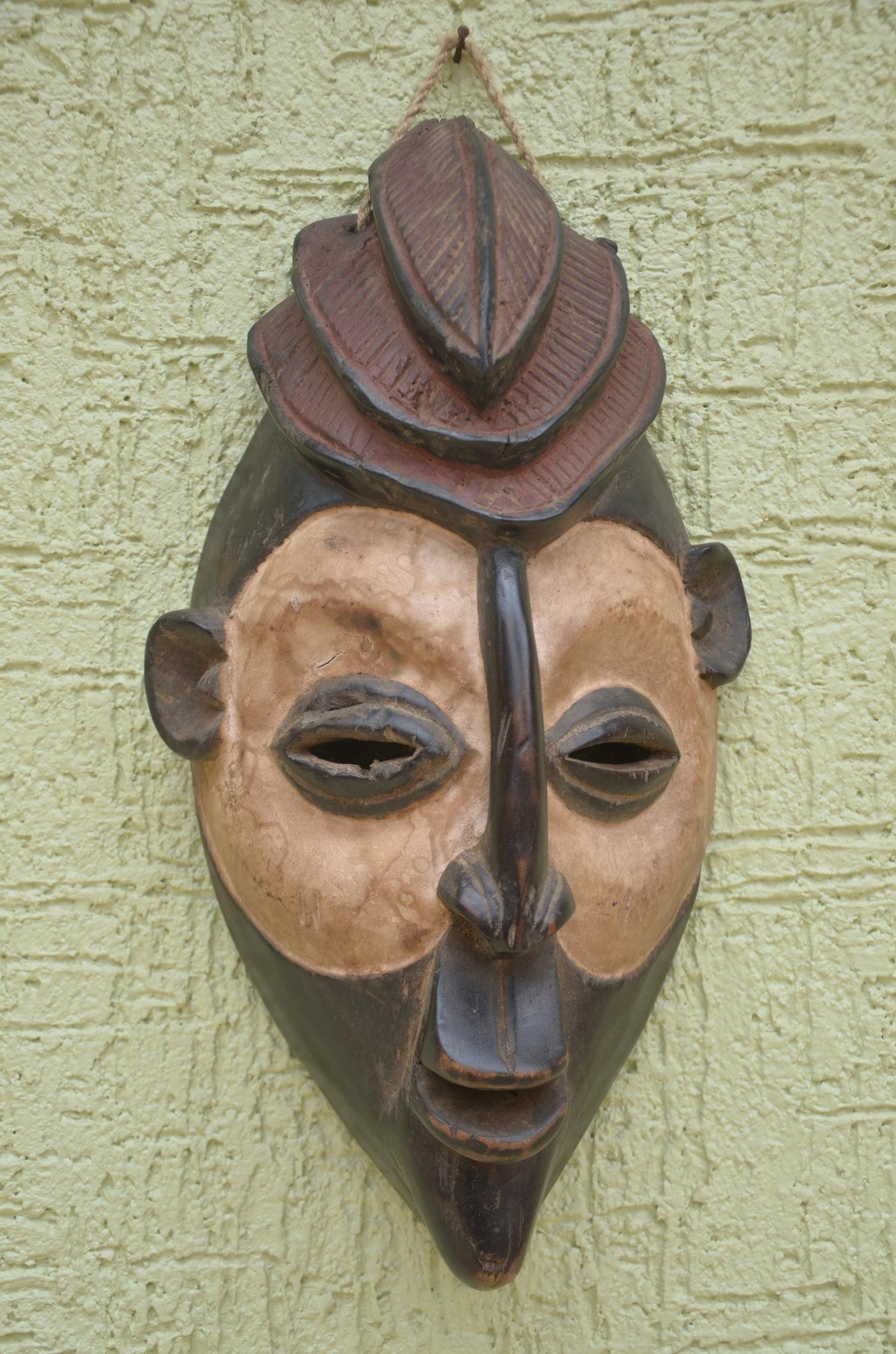 Kumu Tribal Mask | African Wooden Art