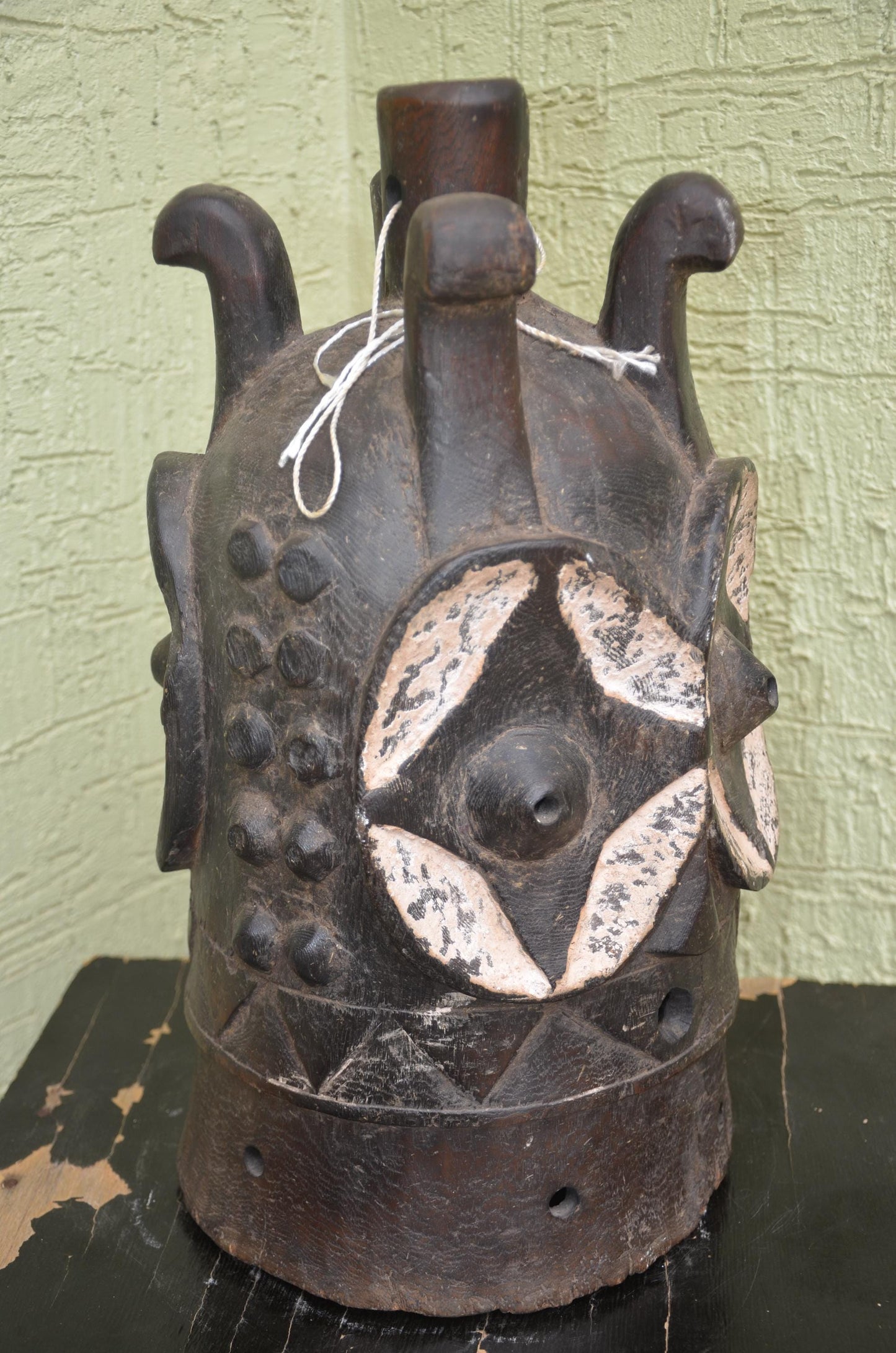 Authentic Sukuma/Nyamwezi Helmet Mask | Tanzanian Tribal Art