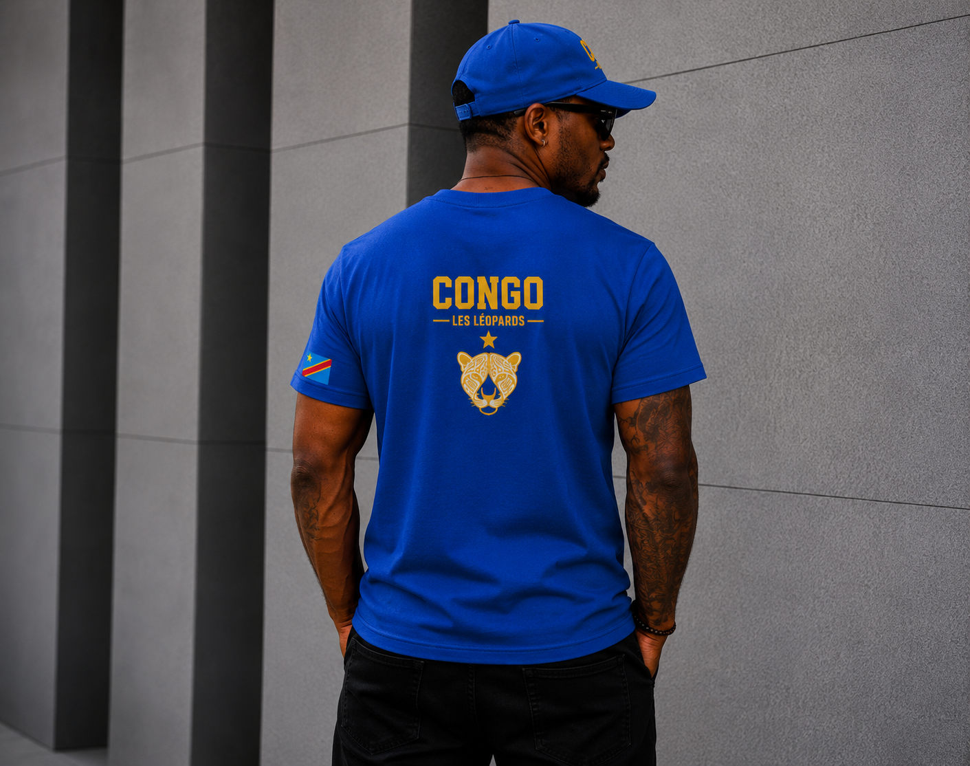 DR Congo Leopards T-Shirt | Congo Supporter Shirt | DRC Football Fan Apparel | African Heritage Shirt | Congo Les Léopards Gift