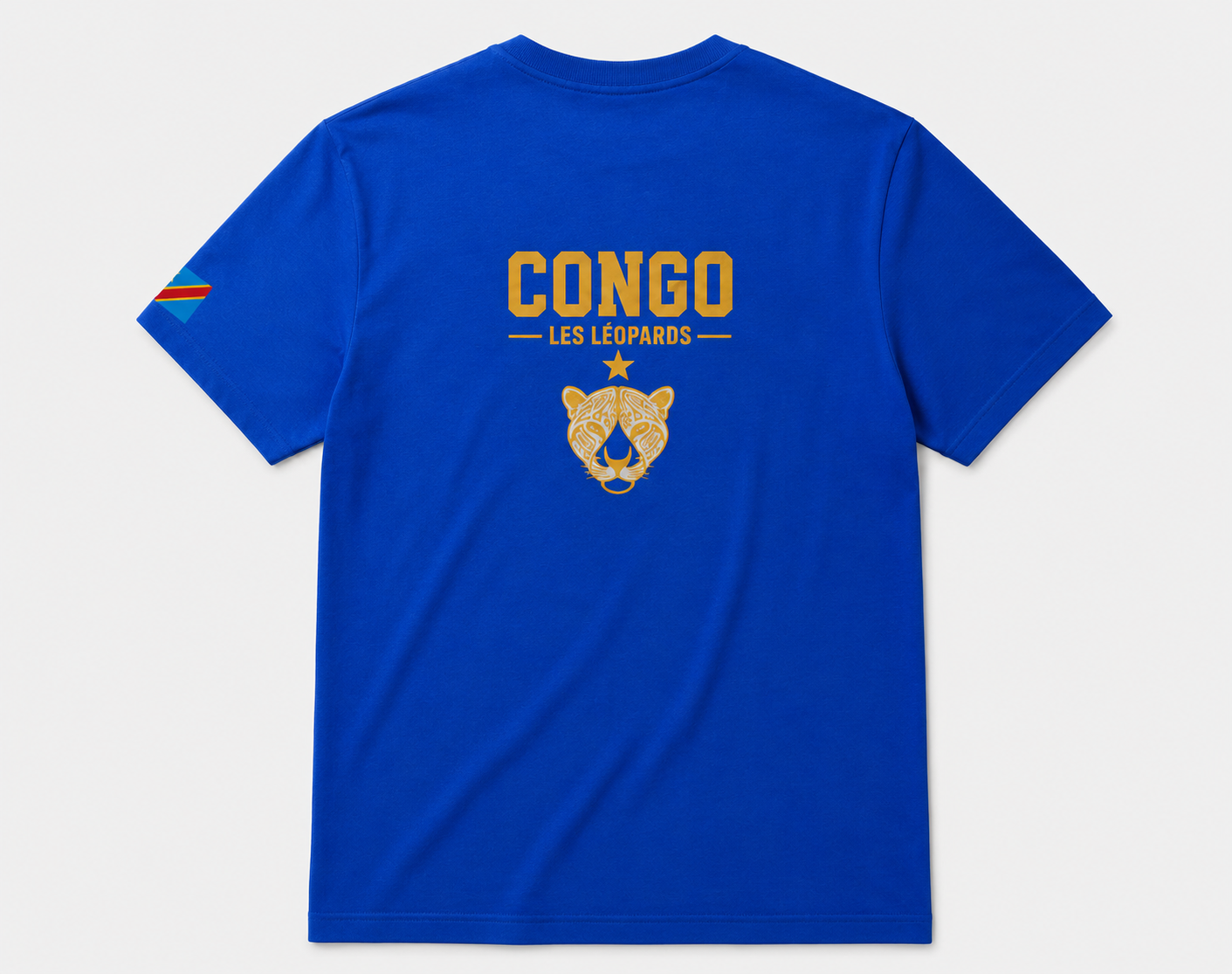DR Congo Leopards T-Shirt | Congo Supporter Shirt | DRC Football Fan Apparel | African Heritage Shirt | Congo Les Léopards Gift