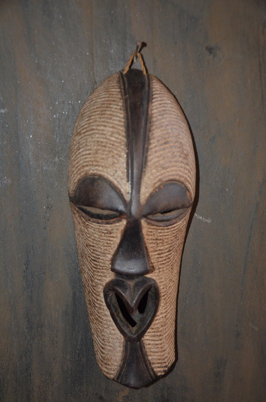 Authentic Songye Kifwebe Mask | Geometric Congo Tribal Art