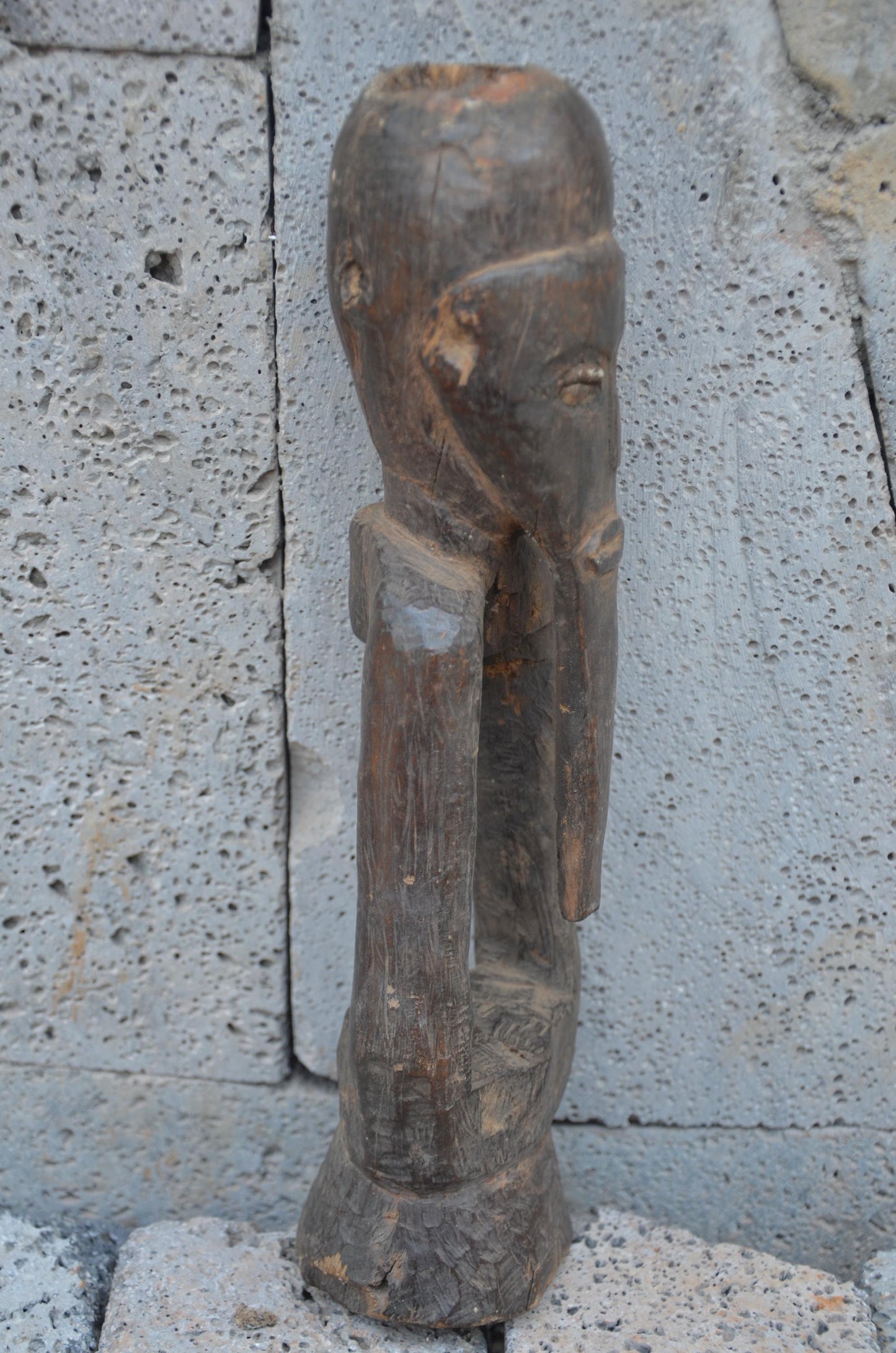 Authentic Kaka Power Figure | Cameroonian Tribal Art | Hand-Carved