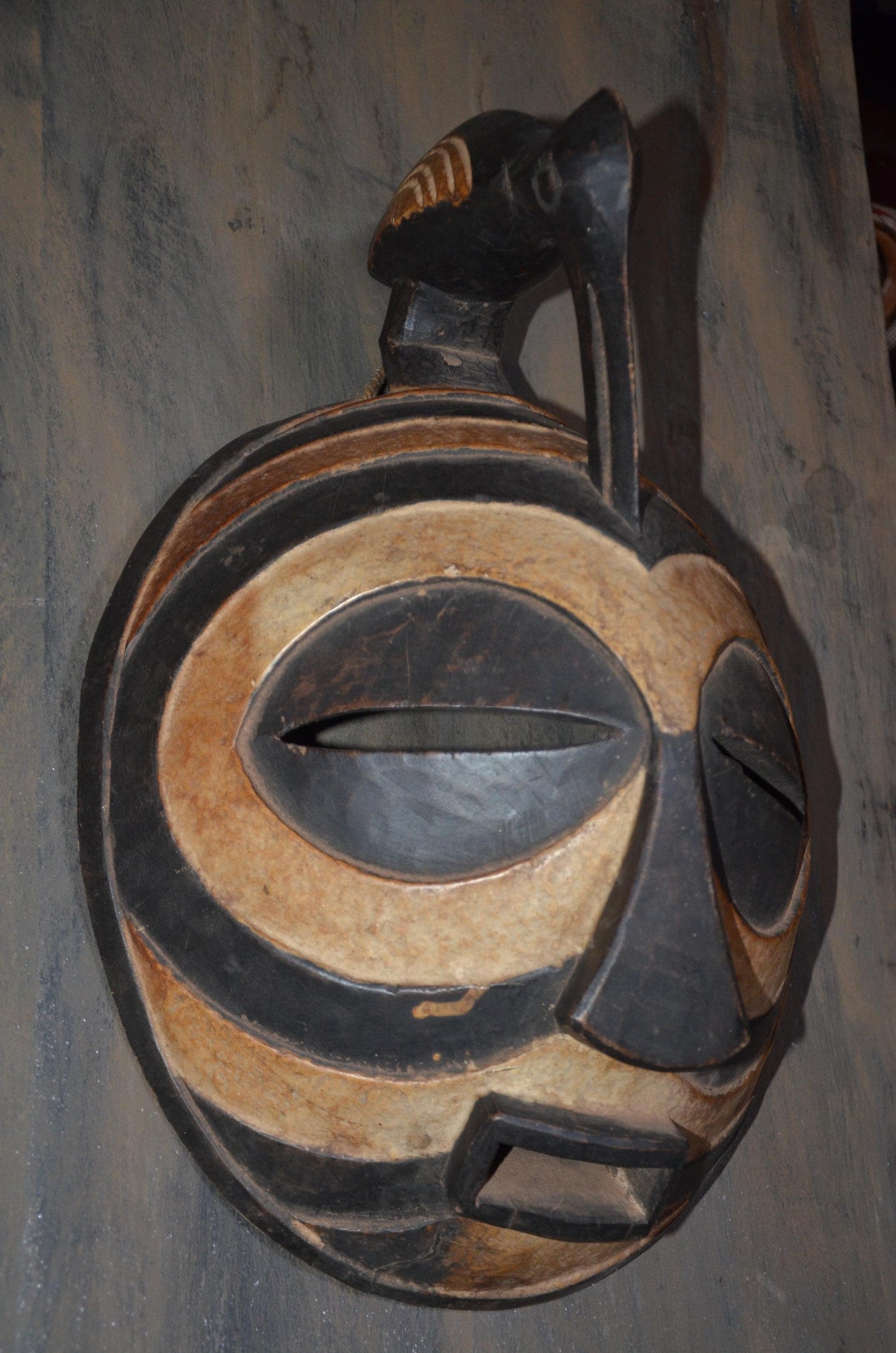 Authentic Luba-Songye Bifwebe Mask | Congolese Tribal Art