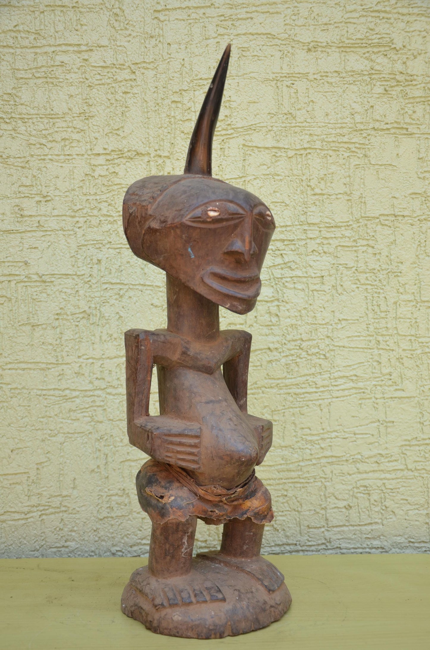 Authentic Female Hemba Ancestor Statue | Congolese Art