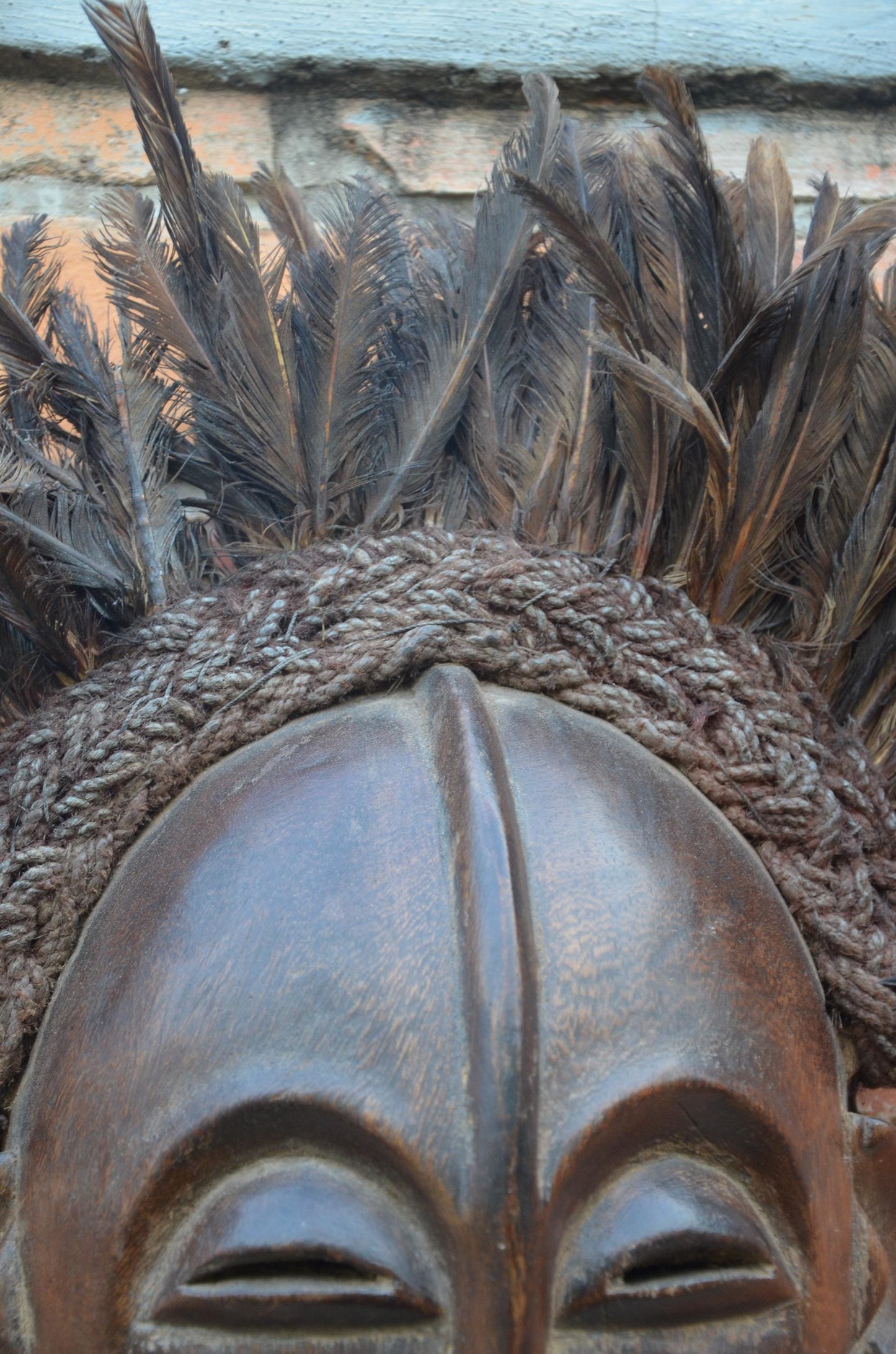 Authentic Pende/Mbagani Facial Mask | Congolese Tribal Art