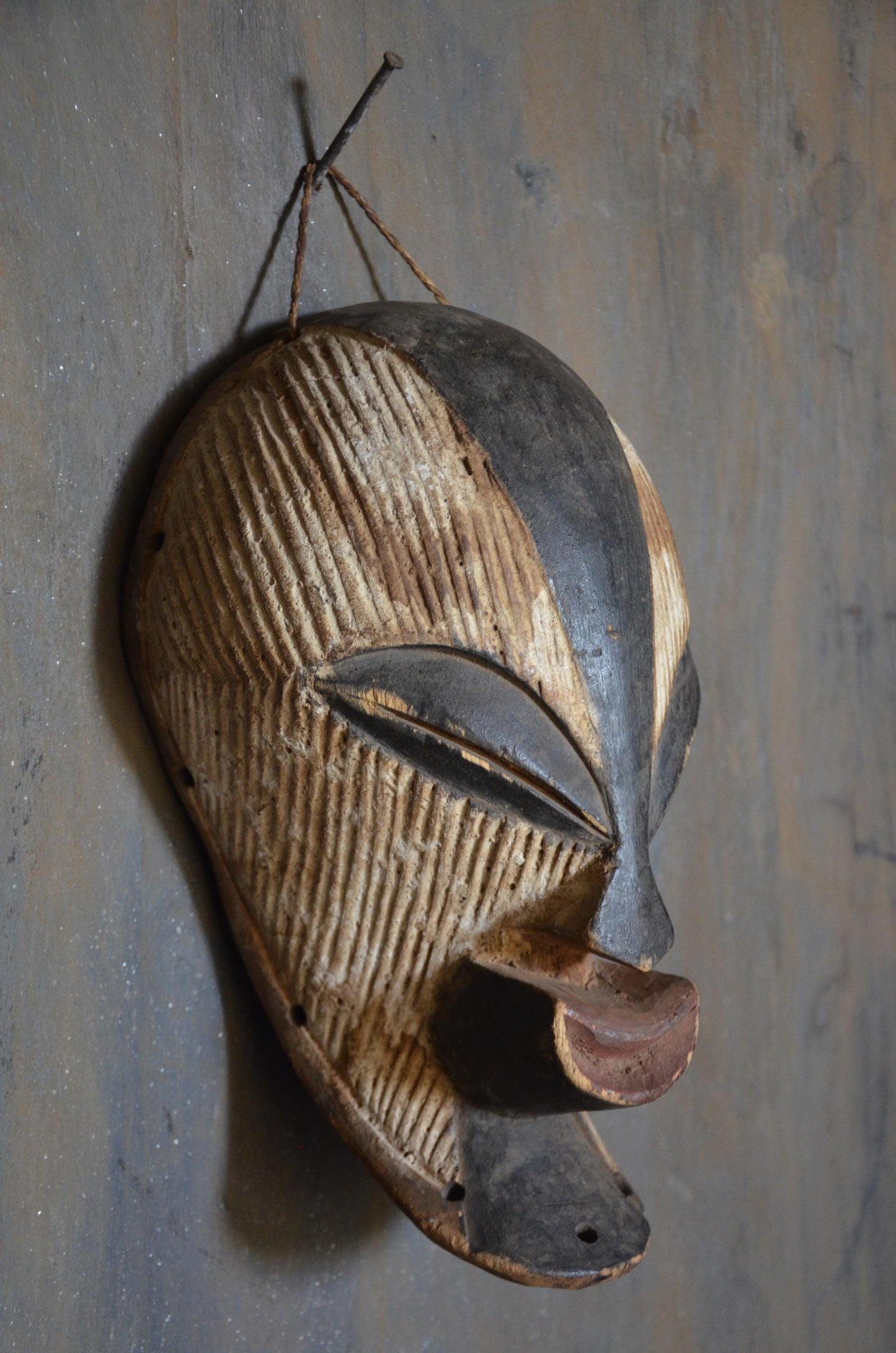 Authentic Songye "Kifwebe" Mask | Female Congolese Art
