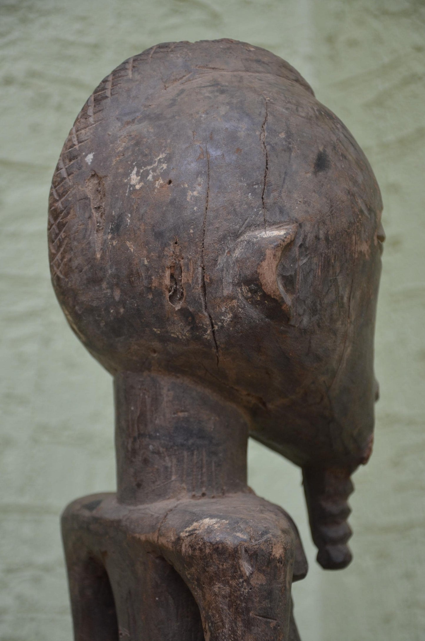 Male Singiti Statue â€“ 20" Hand-Carved Wood Hemba Ancestor Figure â€“ Congo Art.