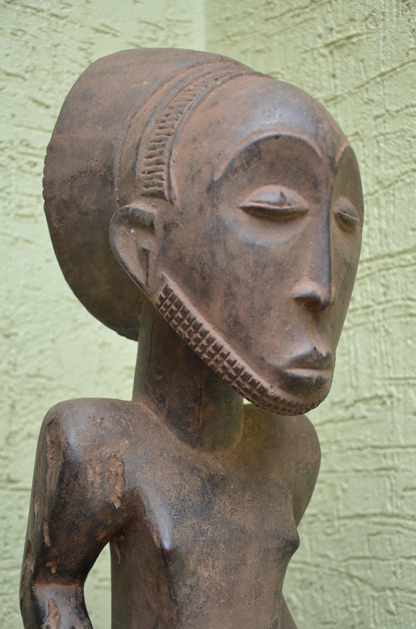 Hemba Singiti Figure â€“ 20" Hand-Carved Wood Congo Ancestor Statue â€“ Art.