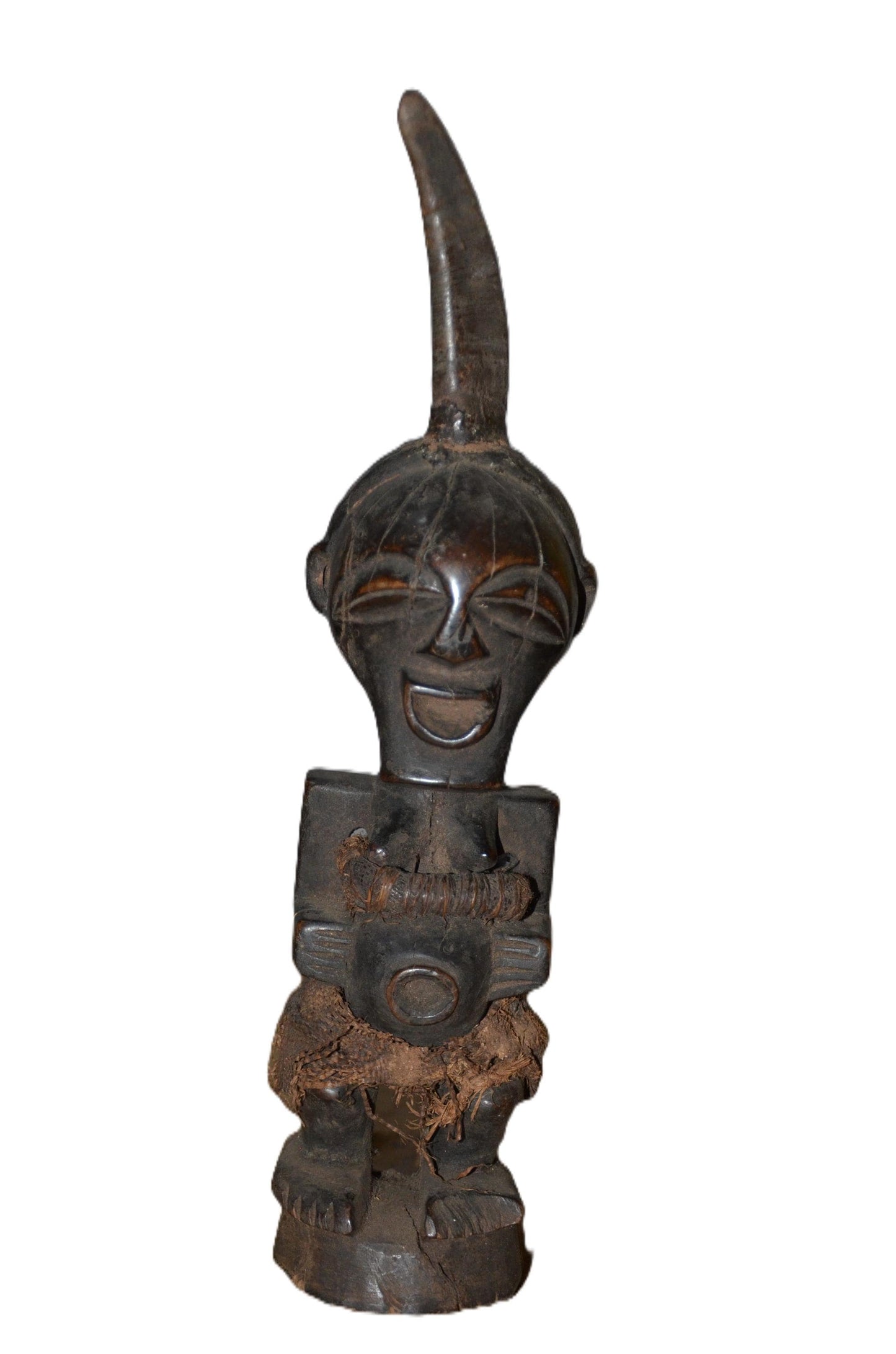 Authentic Songye Statue | Congolese Tribal Art | Hand-Carved Wood Art