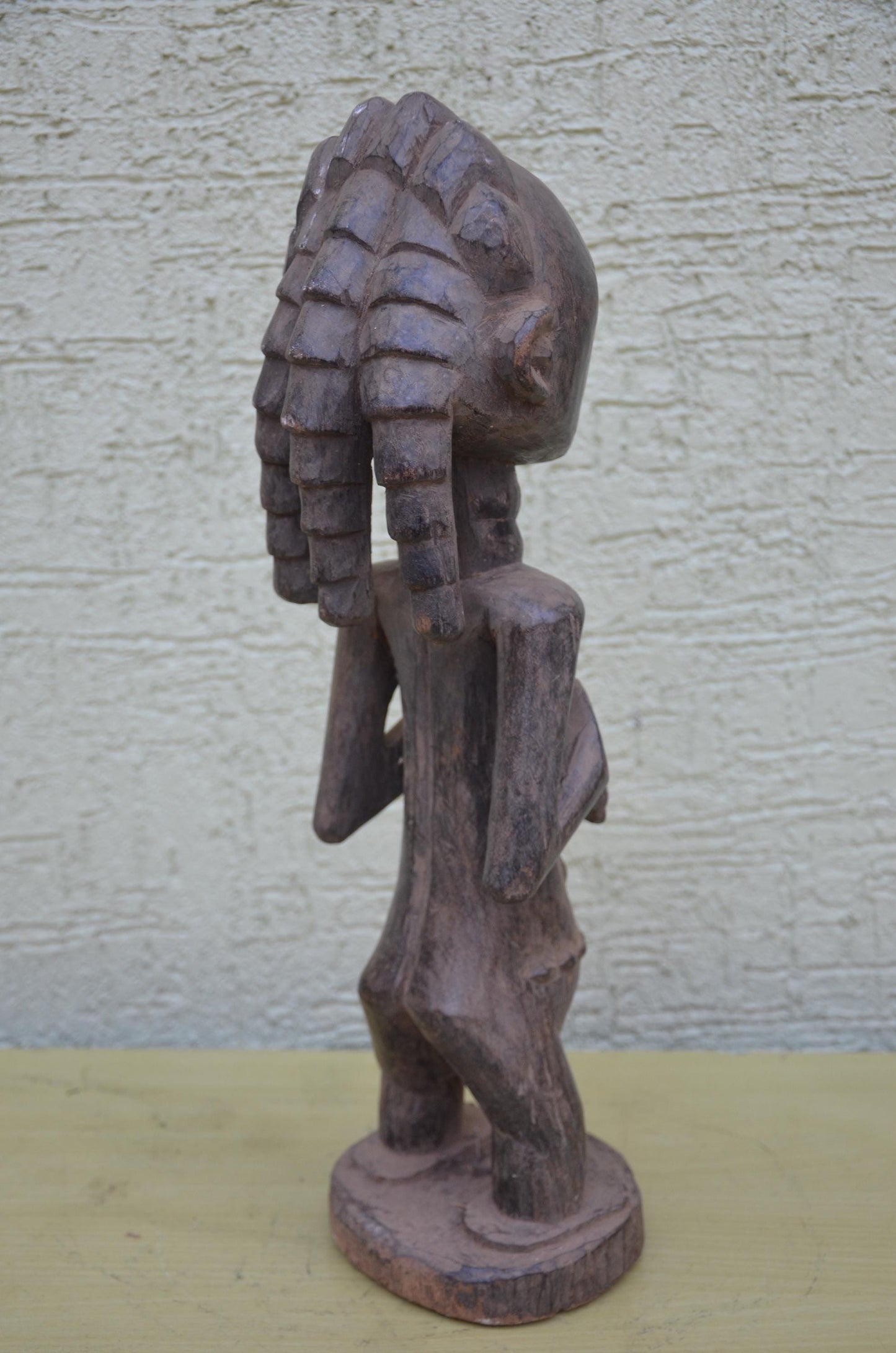 Luba Hemba Female Wooden Figure | DRC Ethnographic Art