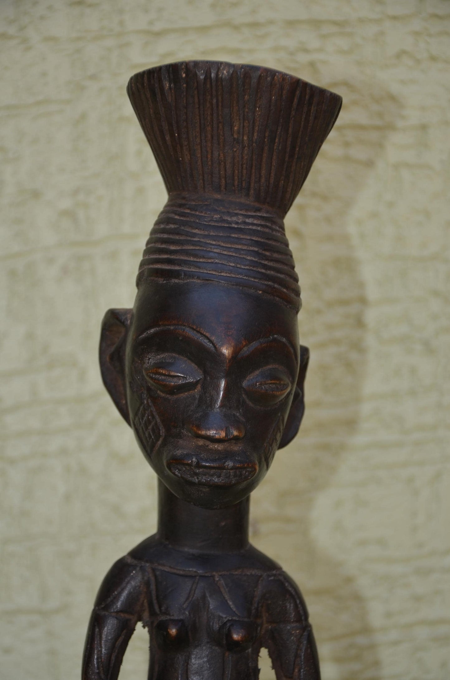 Authentic Mangbetu Female Figure | Congolese Art