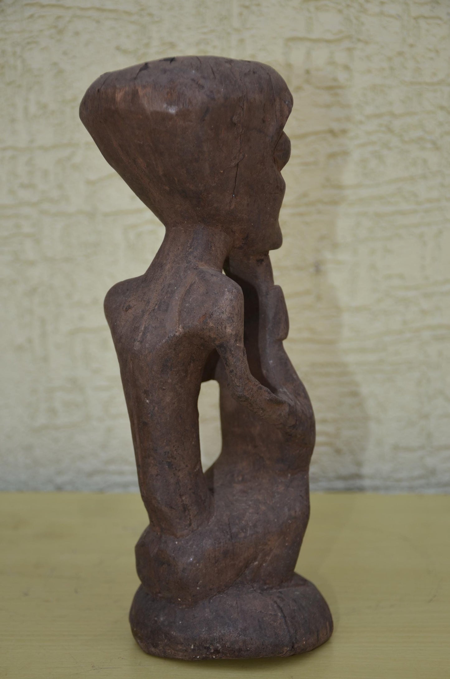 Authentic Songye Luba Male Power Figure | Congolese Art