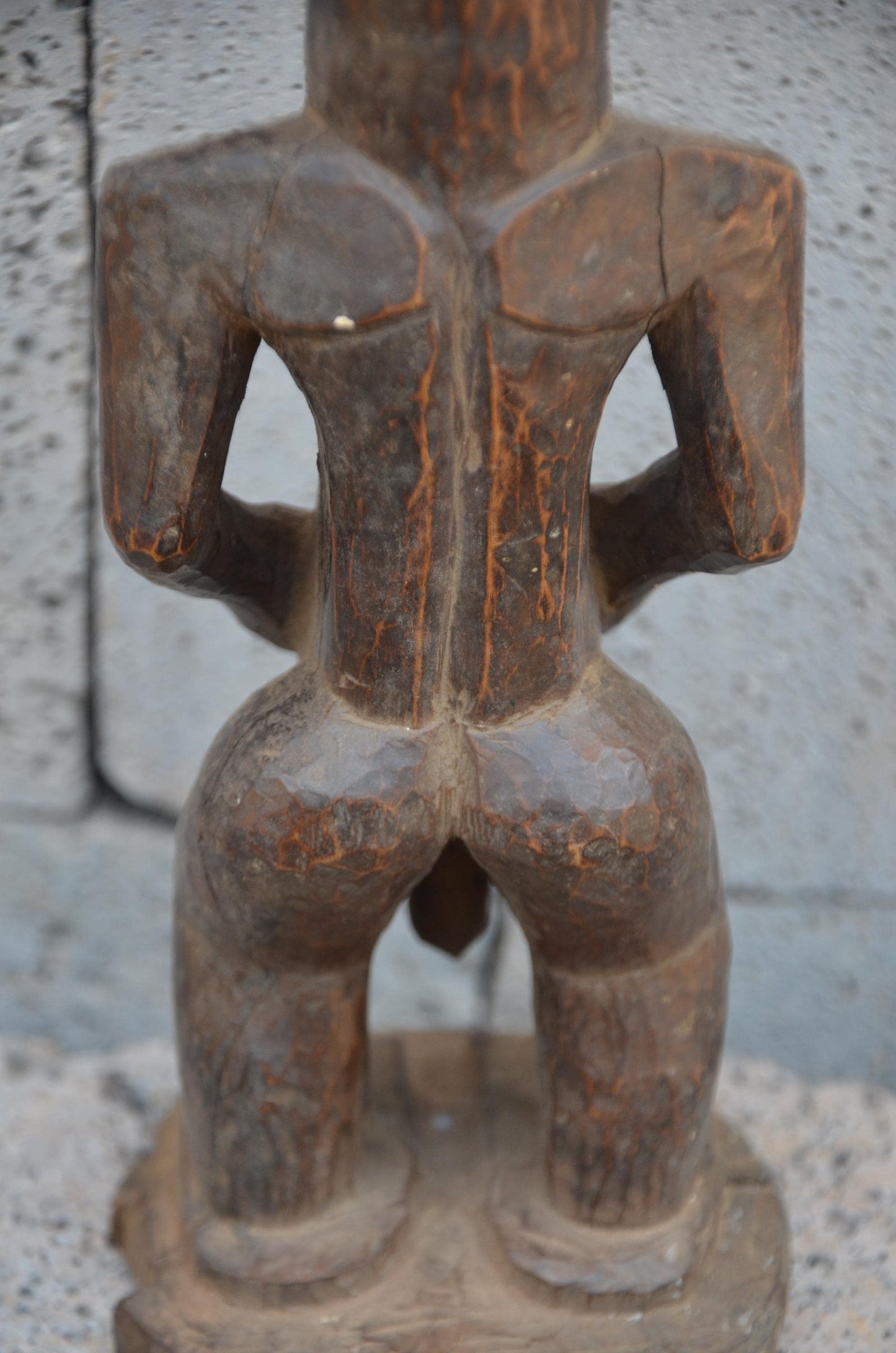Authentic Hemba Male Ancestor Figure | Congolese Tribal Art | Singiti