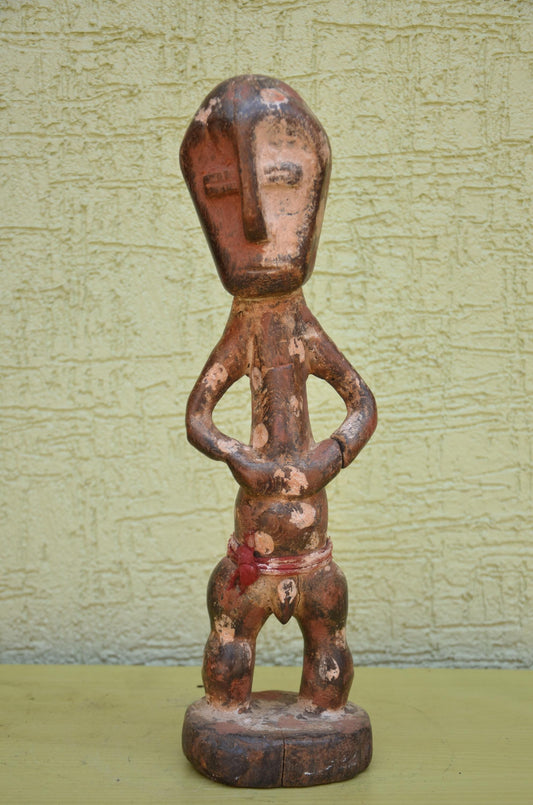 Authentic Lega Male Ancestor Figure | Congolese Art
