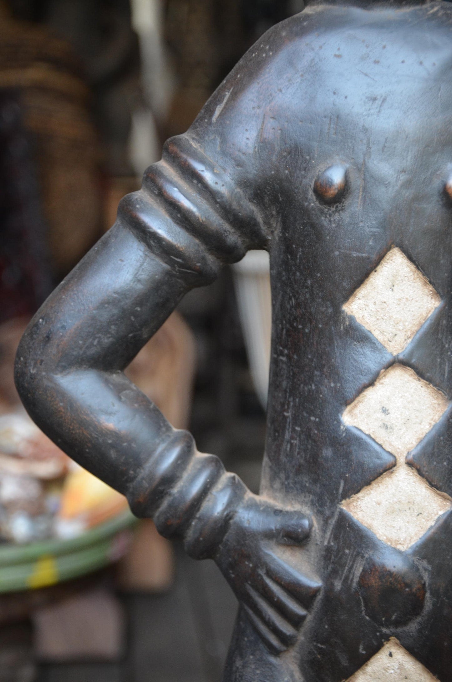 Oversized Namji Statue | Male Ancestor Figure | Authentic African Tribal Art