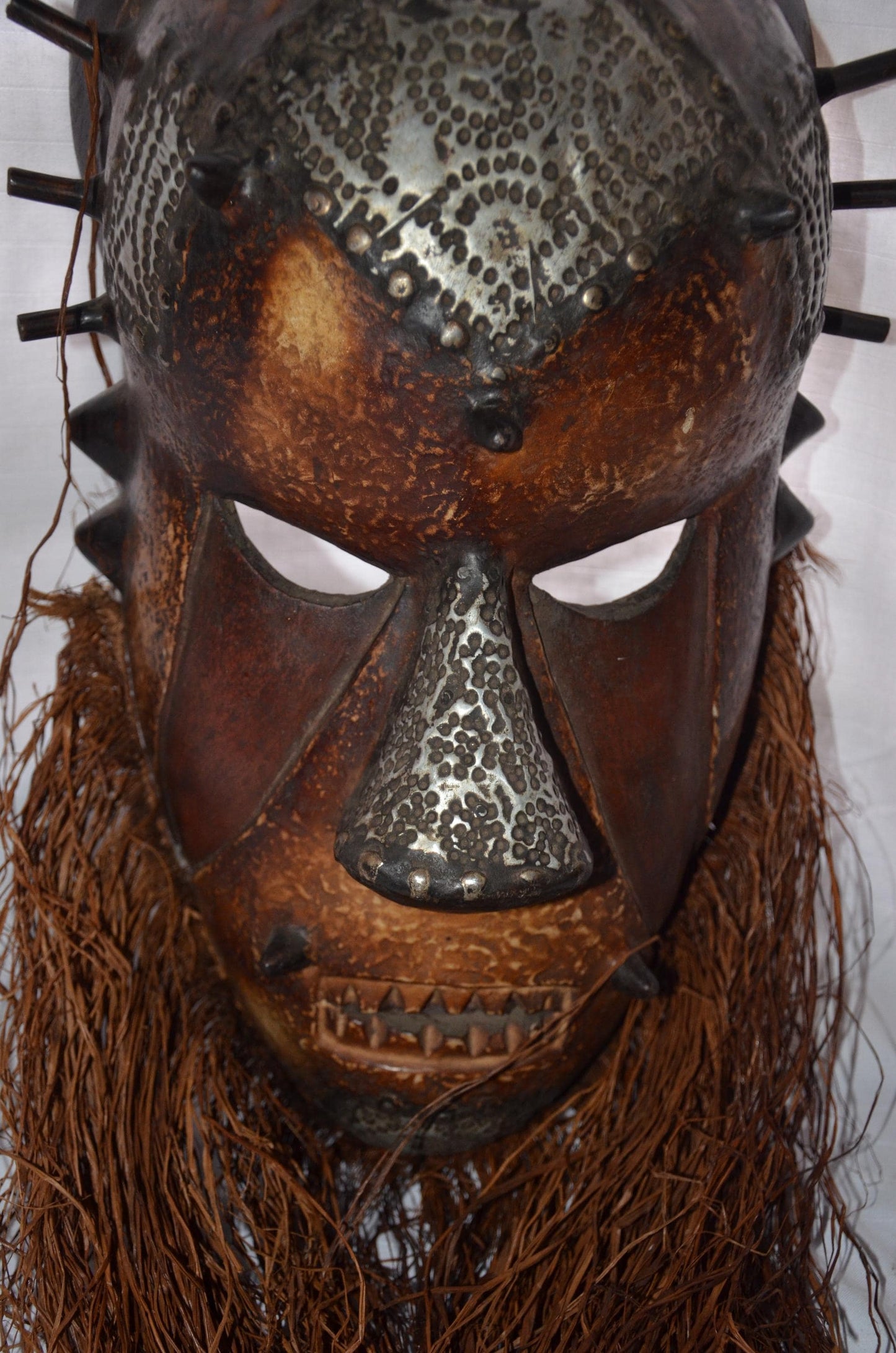Biombo Tshimwana Mask | Hand-Carved Congolese Tribal Art