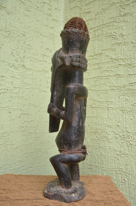 Authentic Pende/Mbagani Ancestral Figure | Congolese Tribal Art