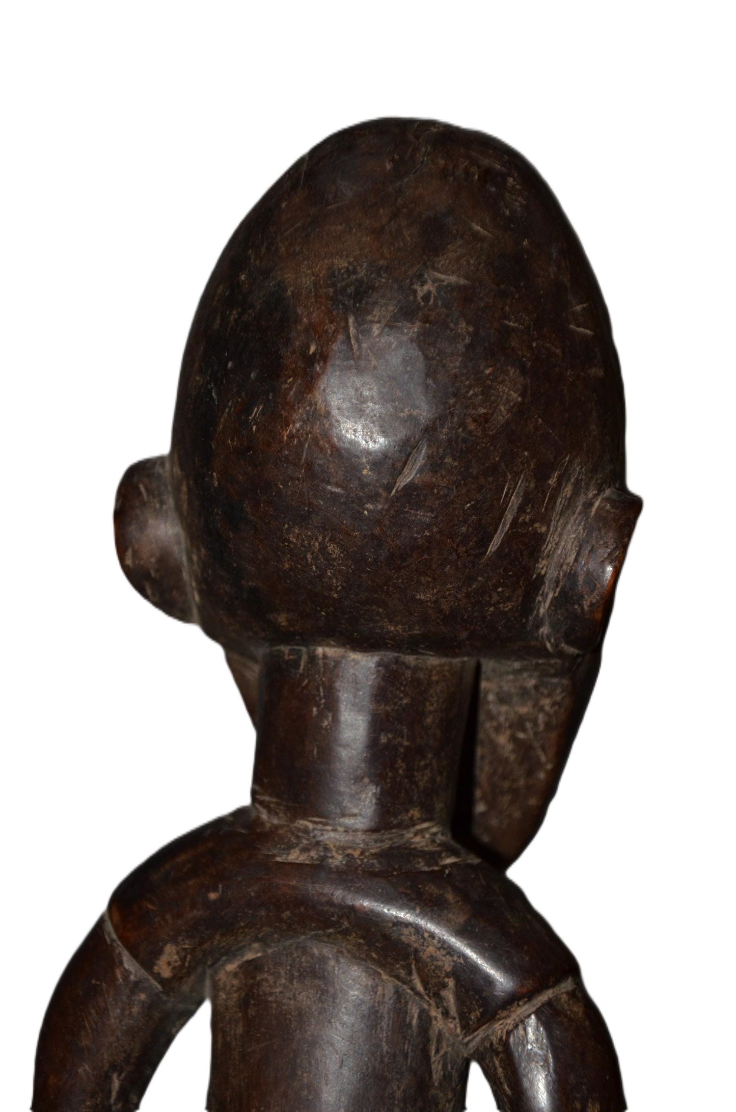 Authentic Mbole Statue | Congolese Tribal Art | Minimalist Wood Sculpture