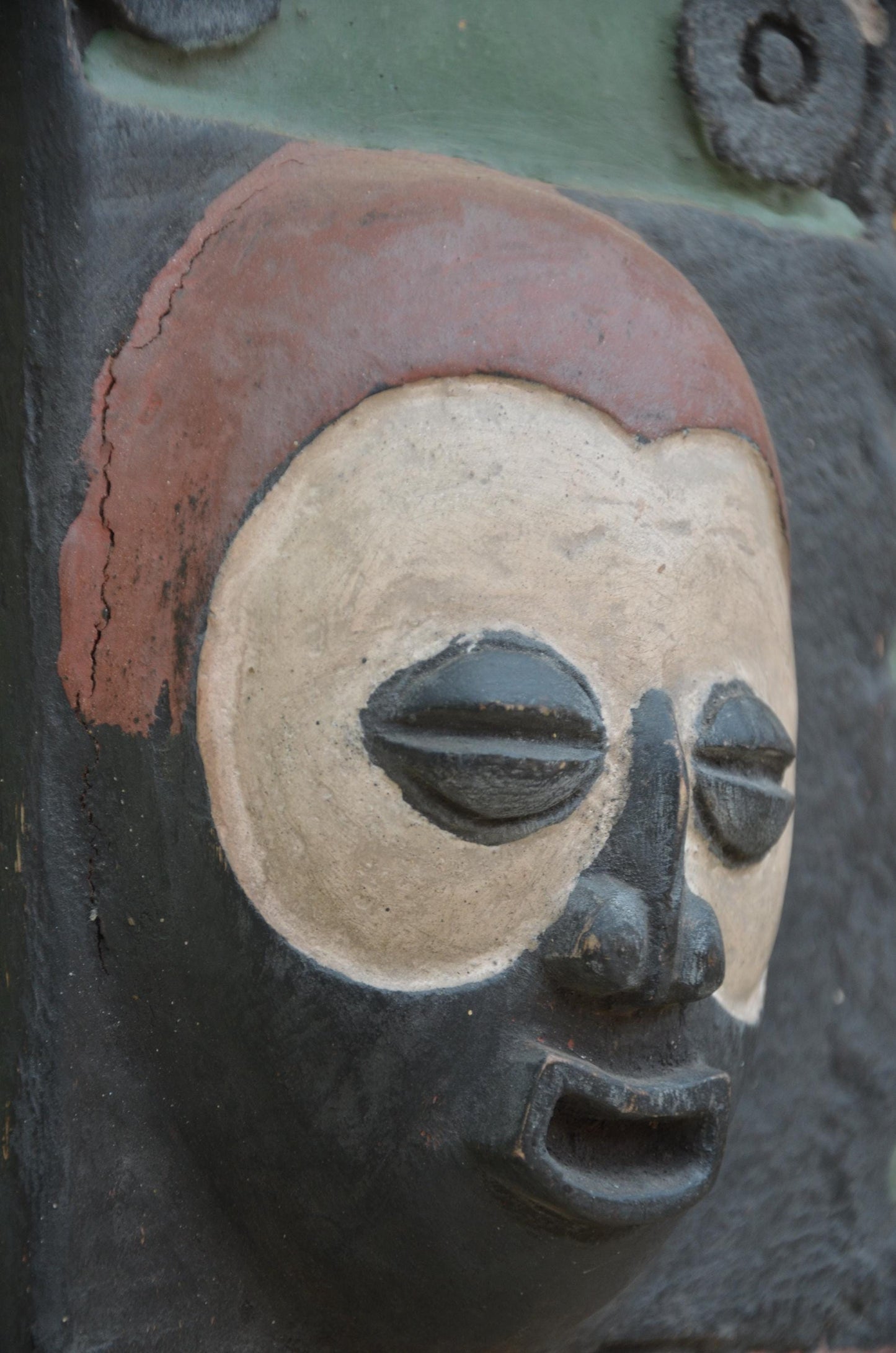 Contemporary Amasunzu Multi-Mask Wall Plaque