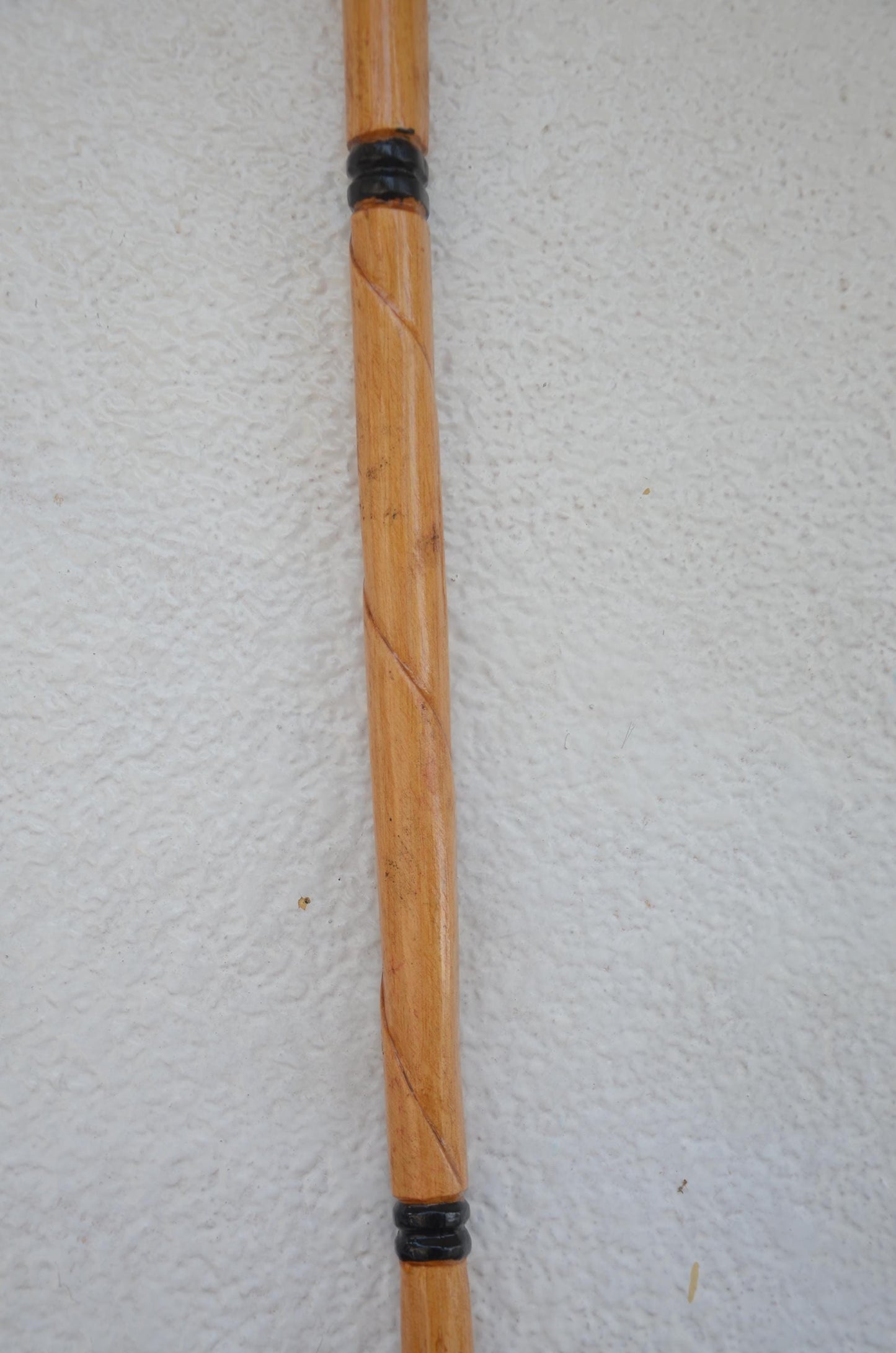 Handcrafted African Royal Walking Stick | Traditional Wooden Cane and Staff