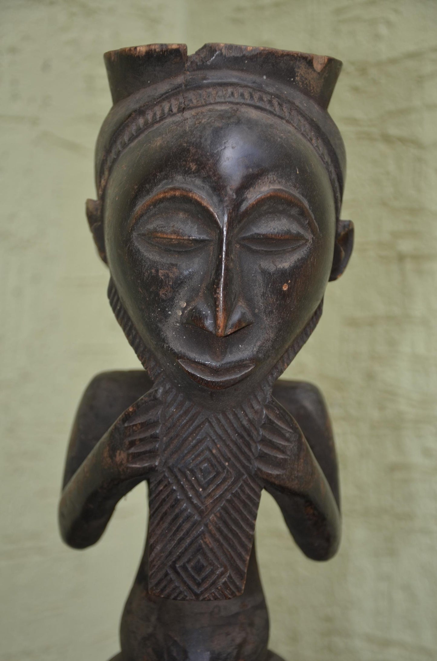 Authentic Kusu/Hemba Male Ancestor Figure | Congolese Art