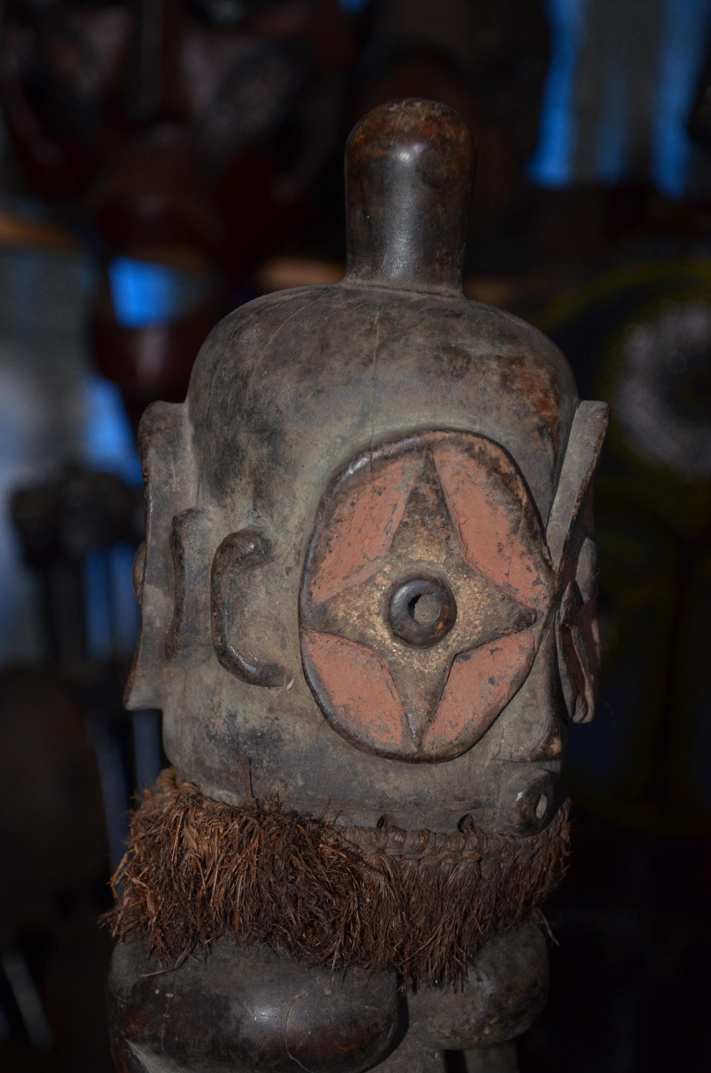 Authentic Tanzanian Power Figure | Kwaya Sukuma Nyamwezi Wood Carving | Tribal Statue