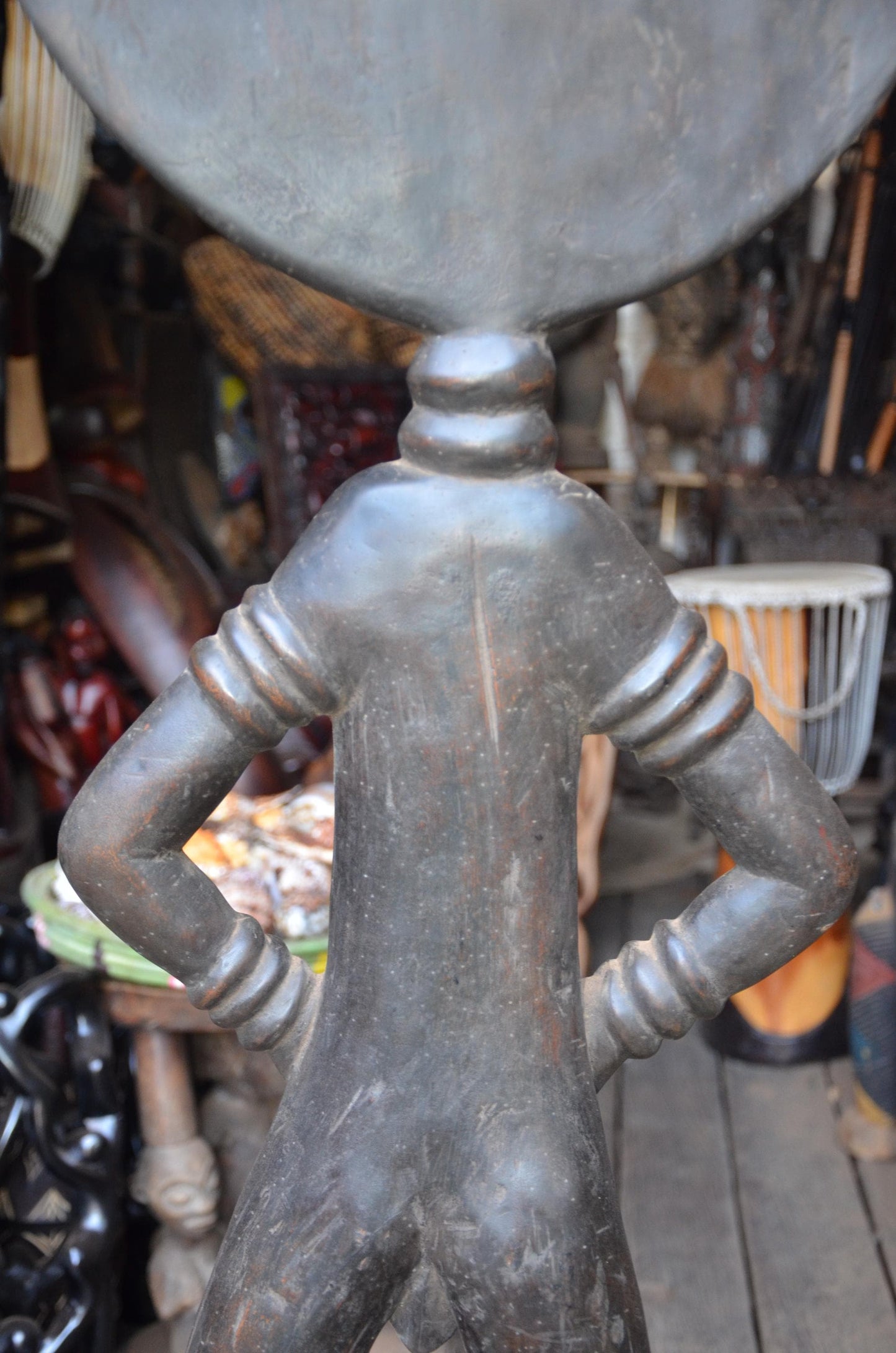 Oversized Namji Statue | Male Ancestor Figure | Authentic African Tribal Art