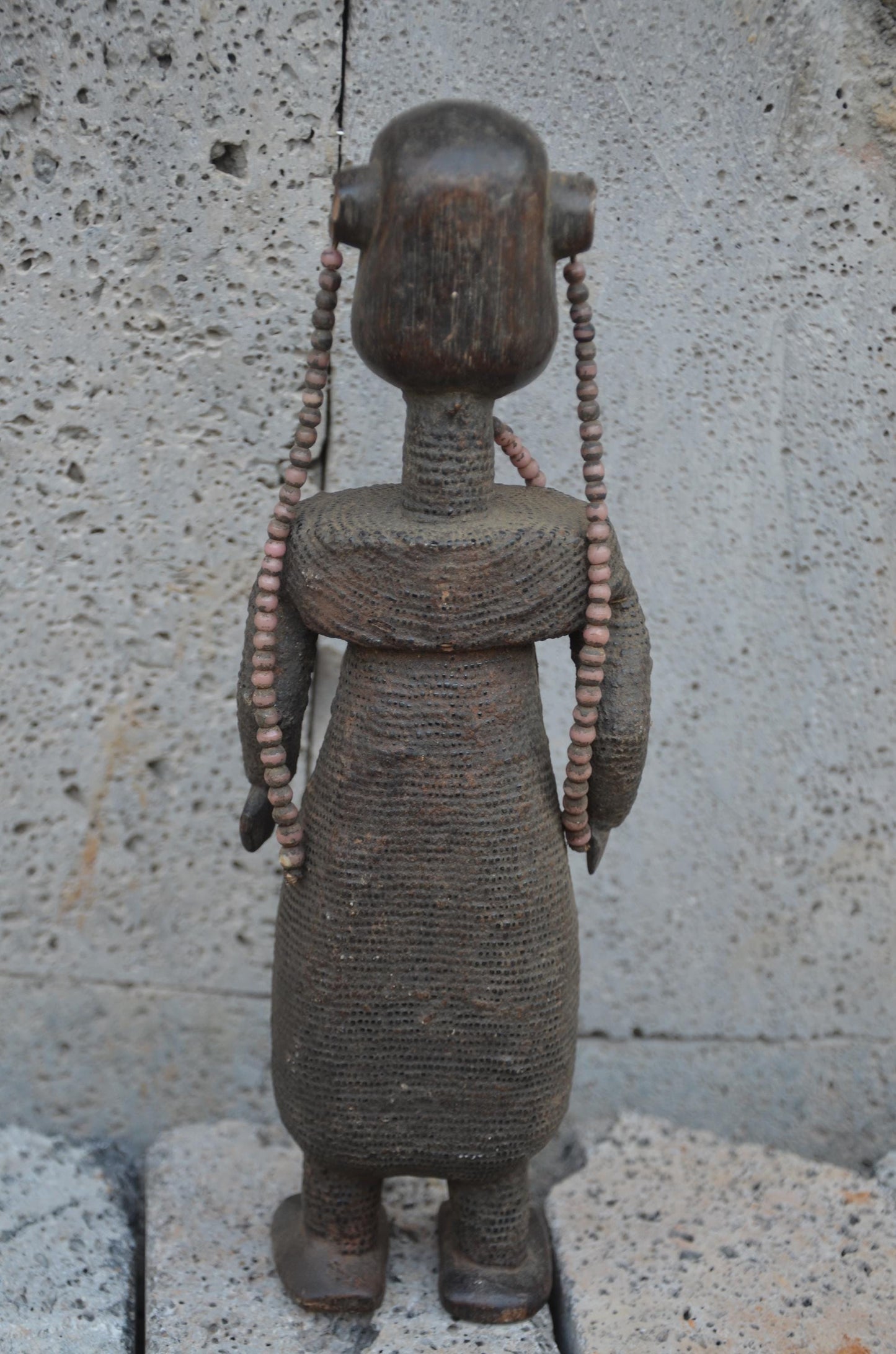Authentic Namji Fertility Doll | Cameroonian Tribal Art | Ritual Object
