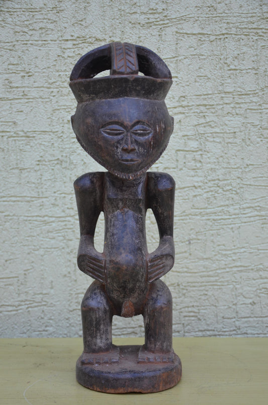 Authentic Hemba Tabwa Ancestor Figure | Congolese Art