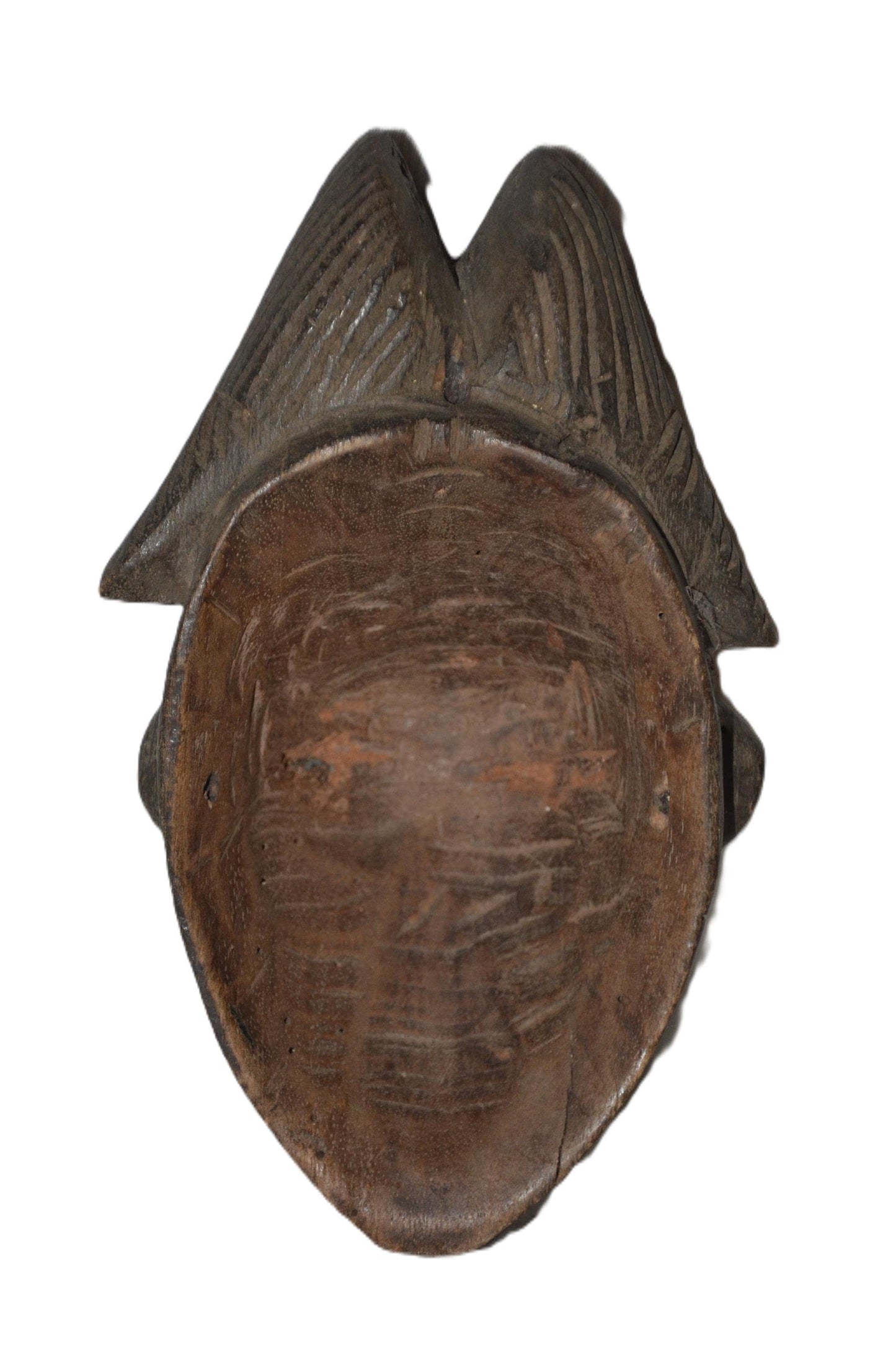 Authentic Bapunu Mask | Punu Tribal Art | Congolese Wood Wall Sculpture