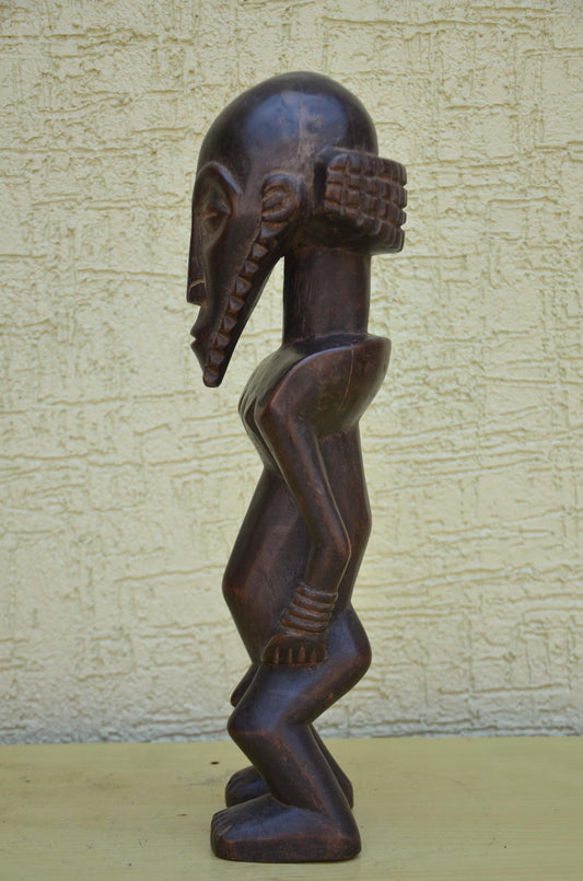 Authentic Hemba Male Ancestor Figure | Congolese Art