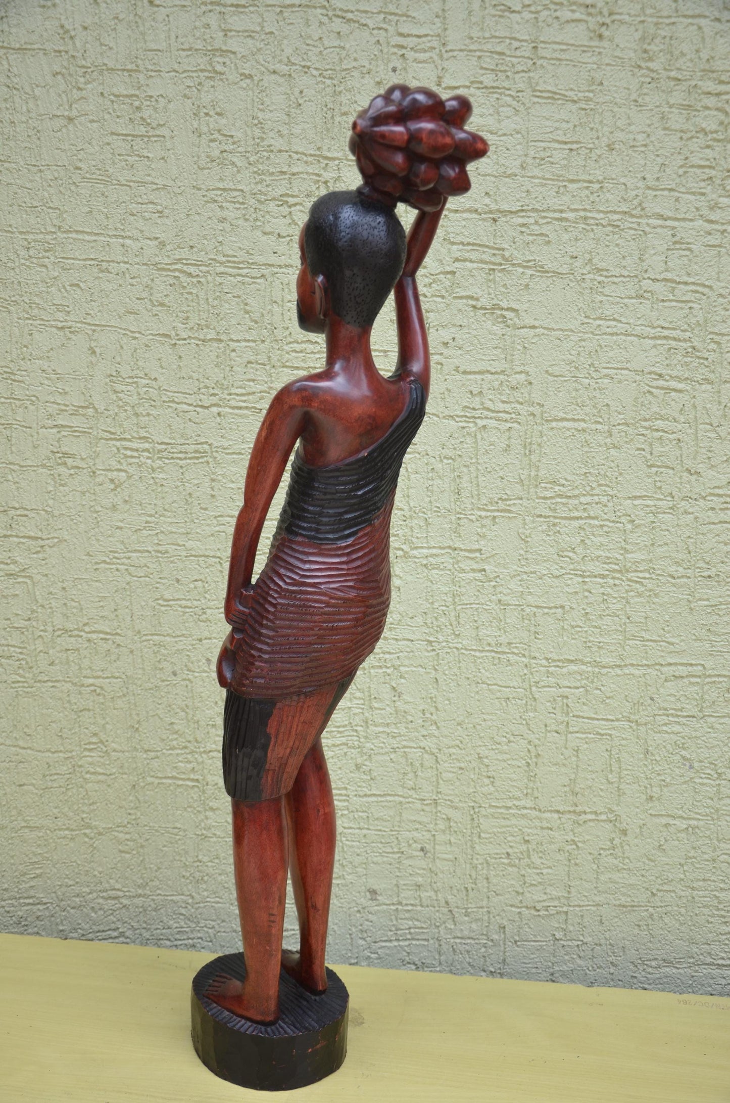 East African Wooden Male Harvester Sculpture | Tribal Art