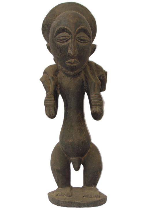 Figure masculine Luba, République démocratique du Congo et Zambie