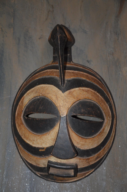 Authentic Luba-Songye Bifwebe Mask | Congolese Tribal Art