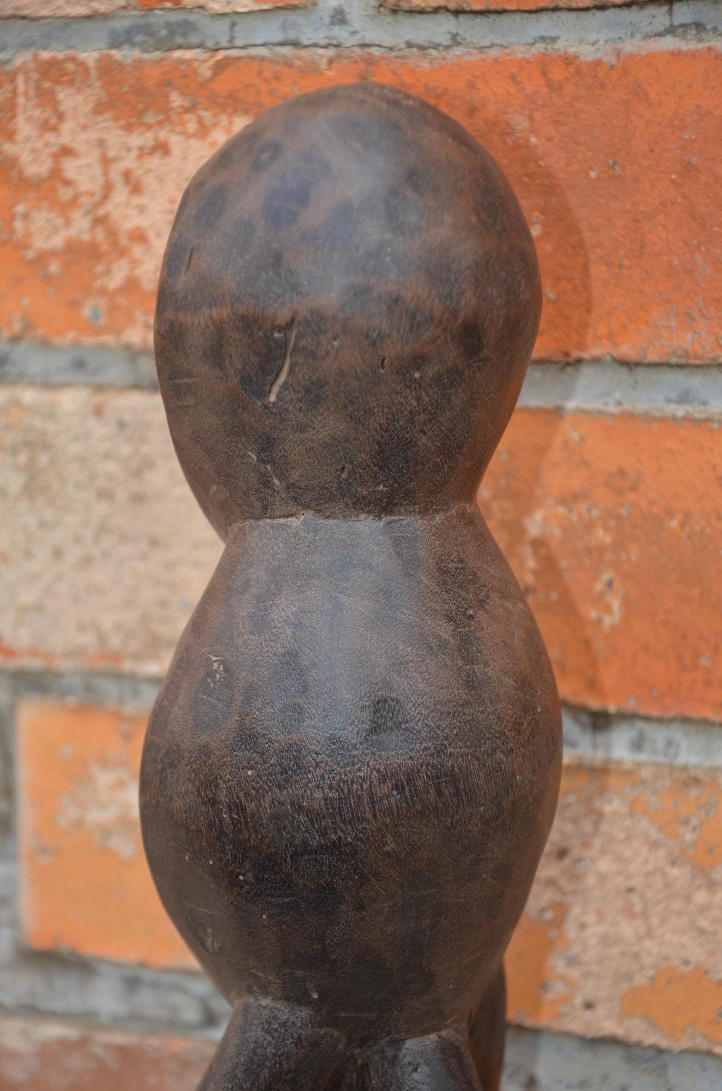 Authentic Lega Stacked Multi-Headed Figure | Rare Tribal Art